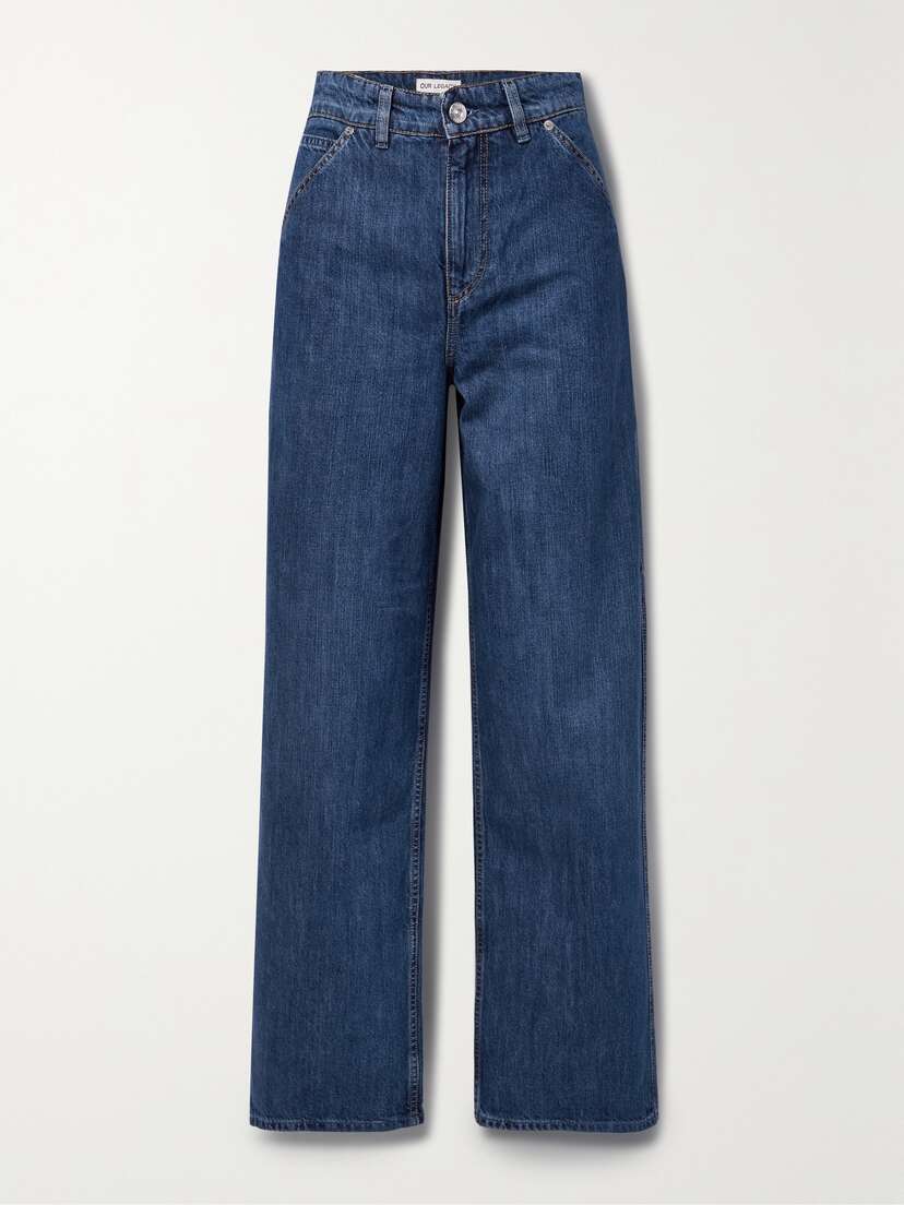 Our Legacy Trade Mid-rise Wide-leg Jeans