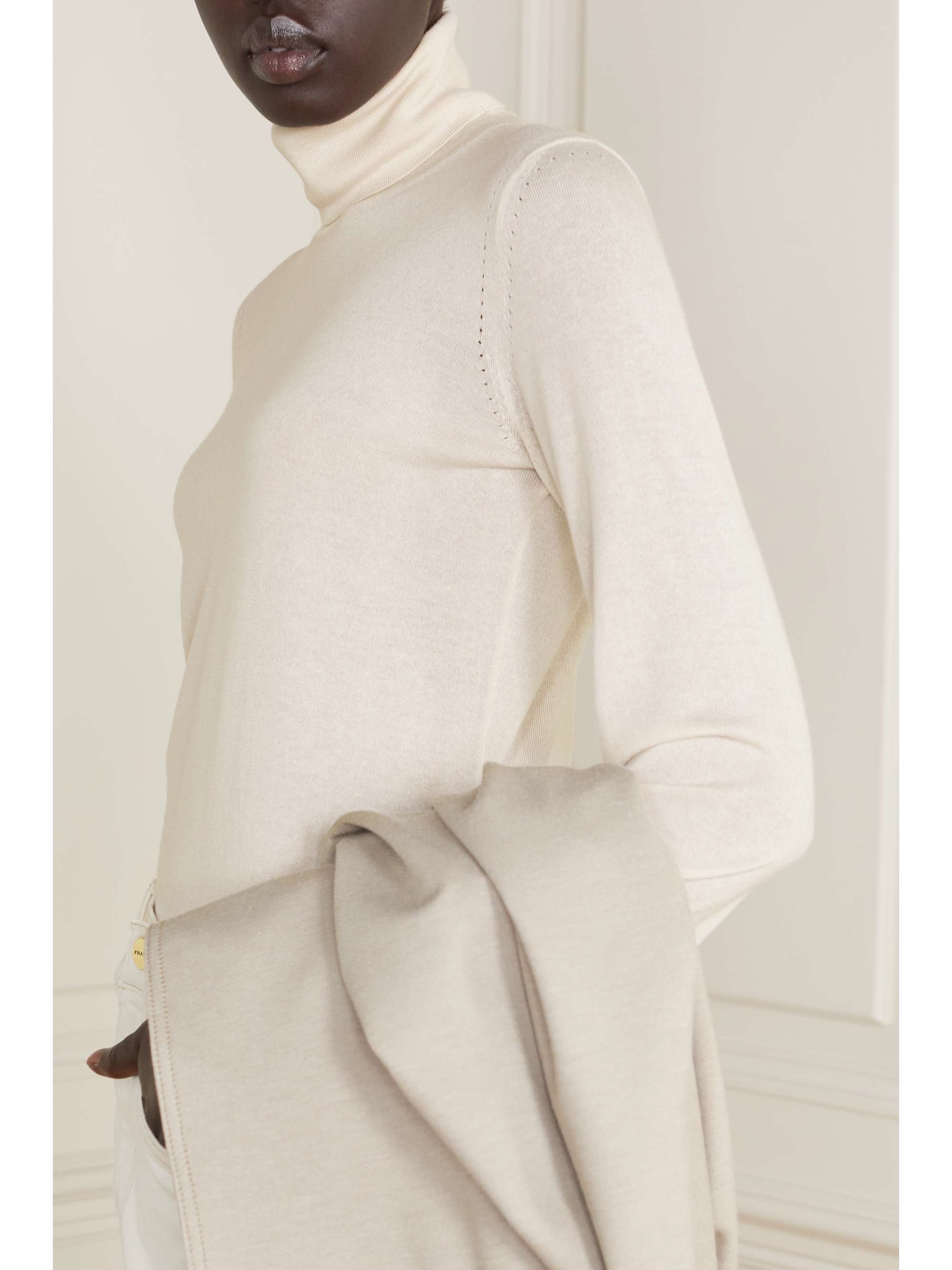 LORO PIANA Cashmere turtleneck sweater