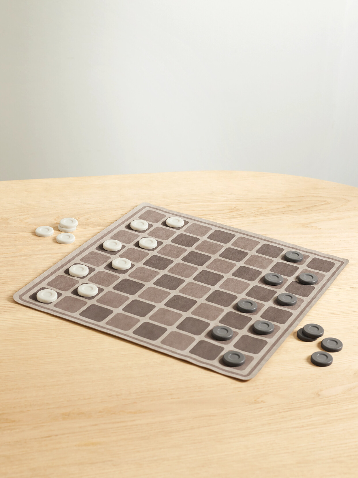 Brunello Cucinelli Checkers Set In Neutrals