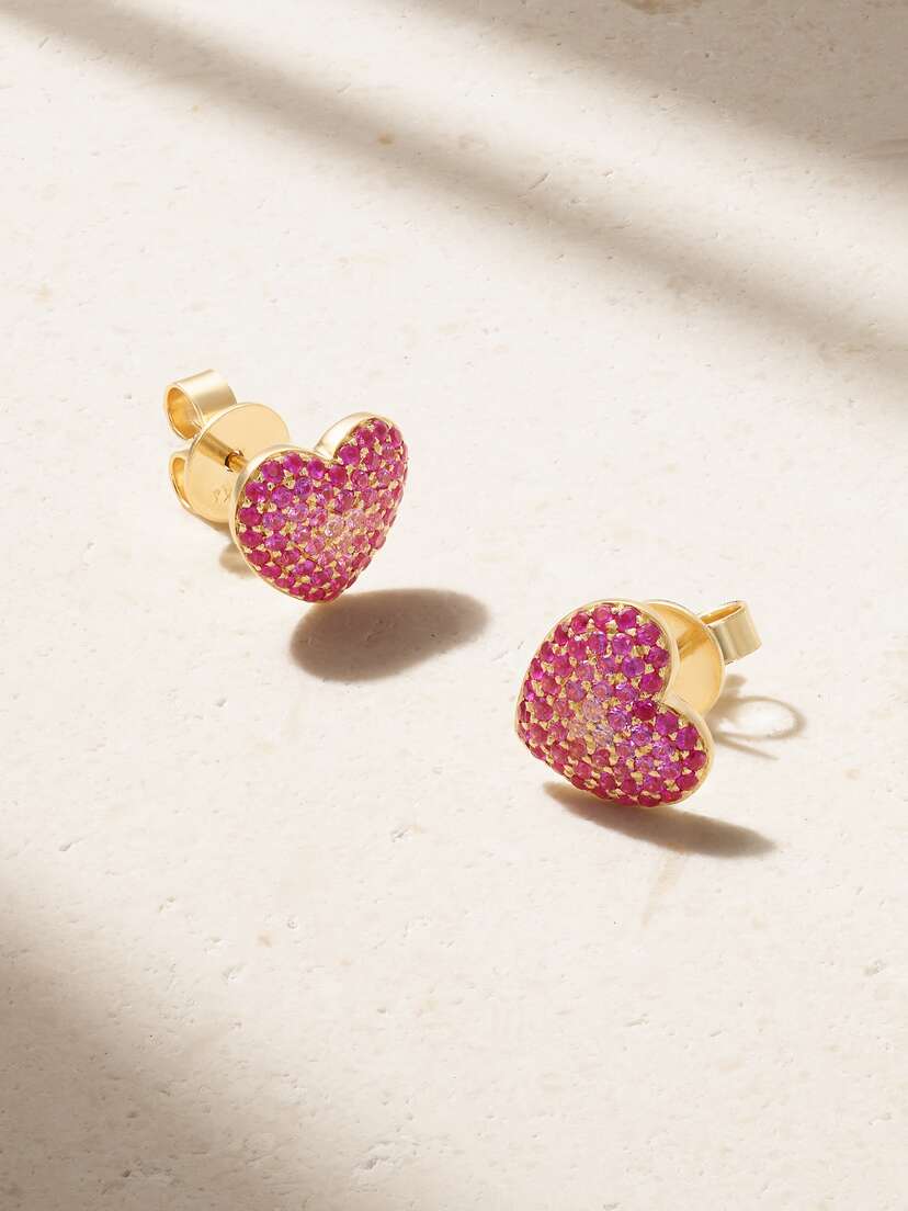 Emily P. Wheeler Lucy 18-karat Recycled  Sapphire Earrings - One size