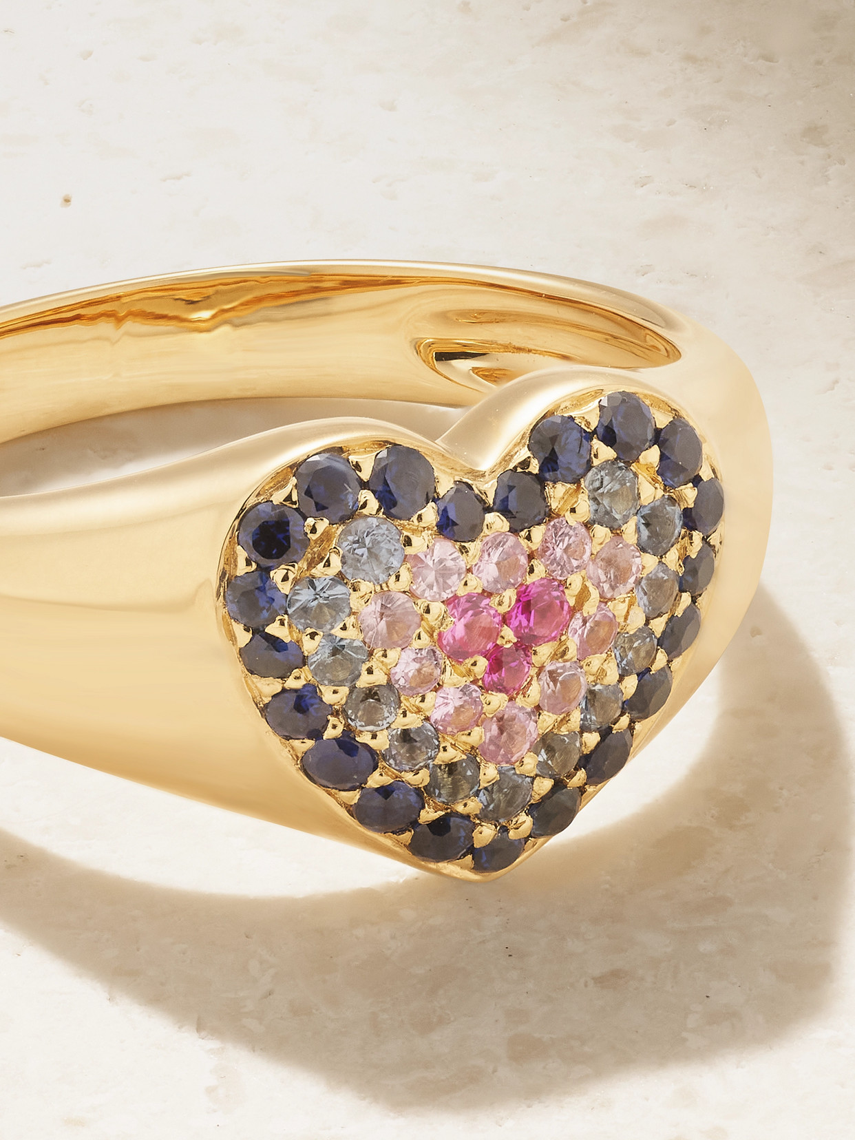 Emily P Wheeler + Net Sustain 18-karat Recycled Gold Sapphire Ring In Gold