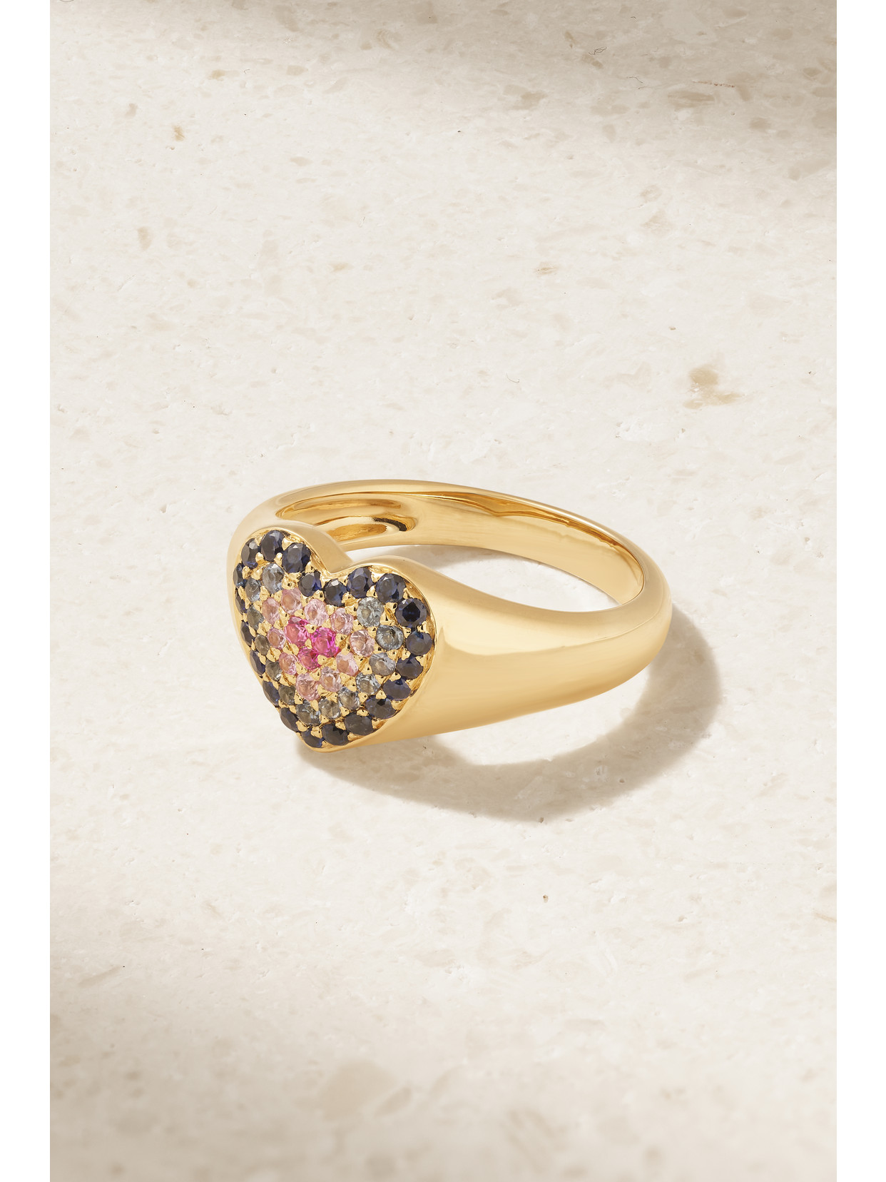 Emily P Wheeler + Net Sustain 18-karat Recycled Gold Sapphire Ring