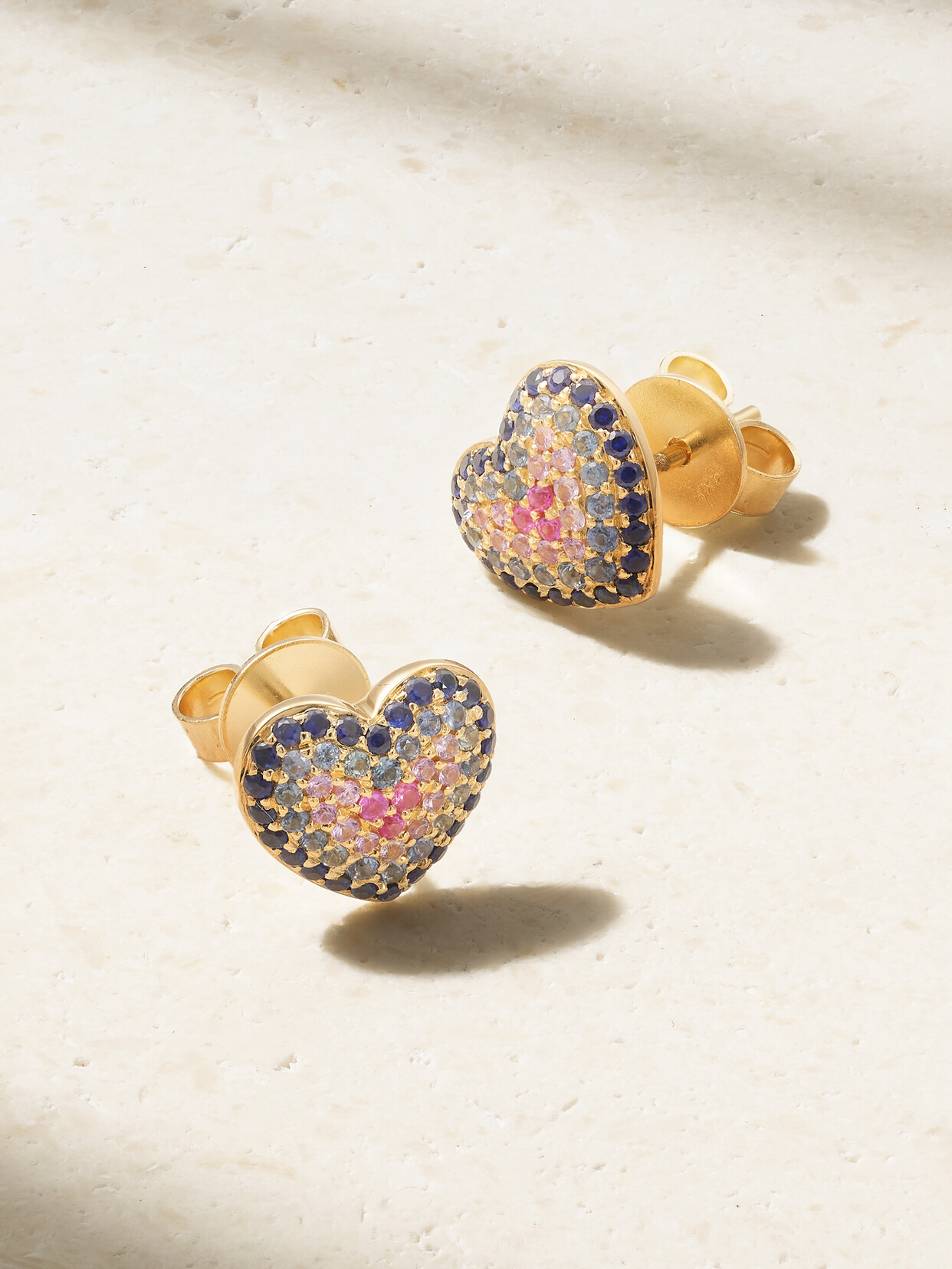 Emily P. Wheeler - Lucy 18-karat Gold Sapphire Earrings - One size
