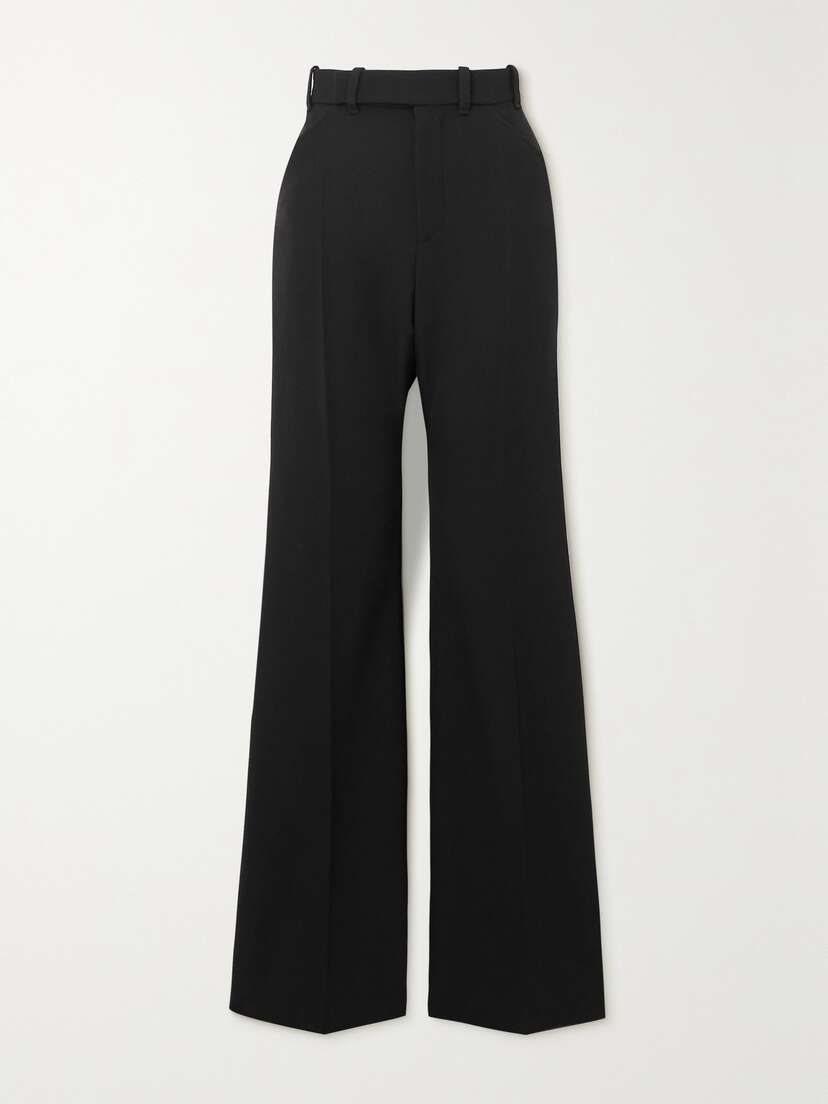 Chloé Wool-gabardine Flared Pants