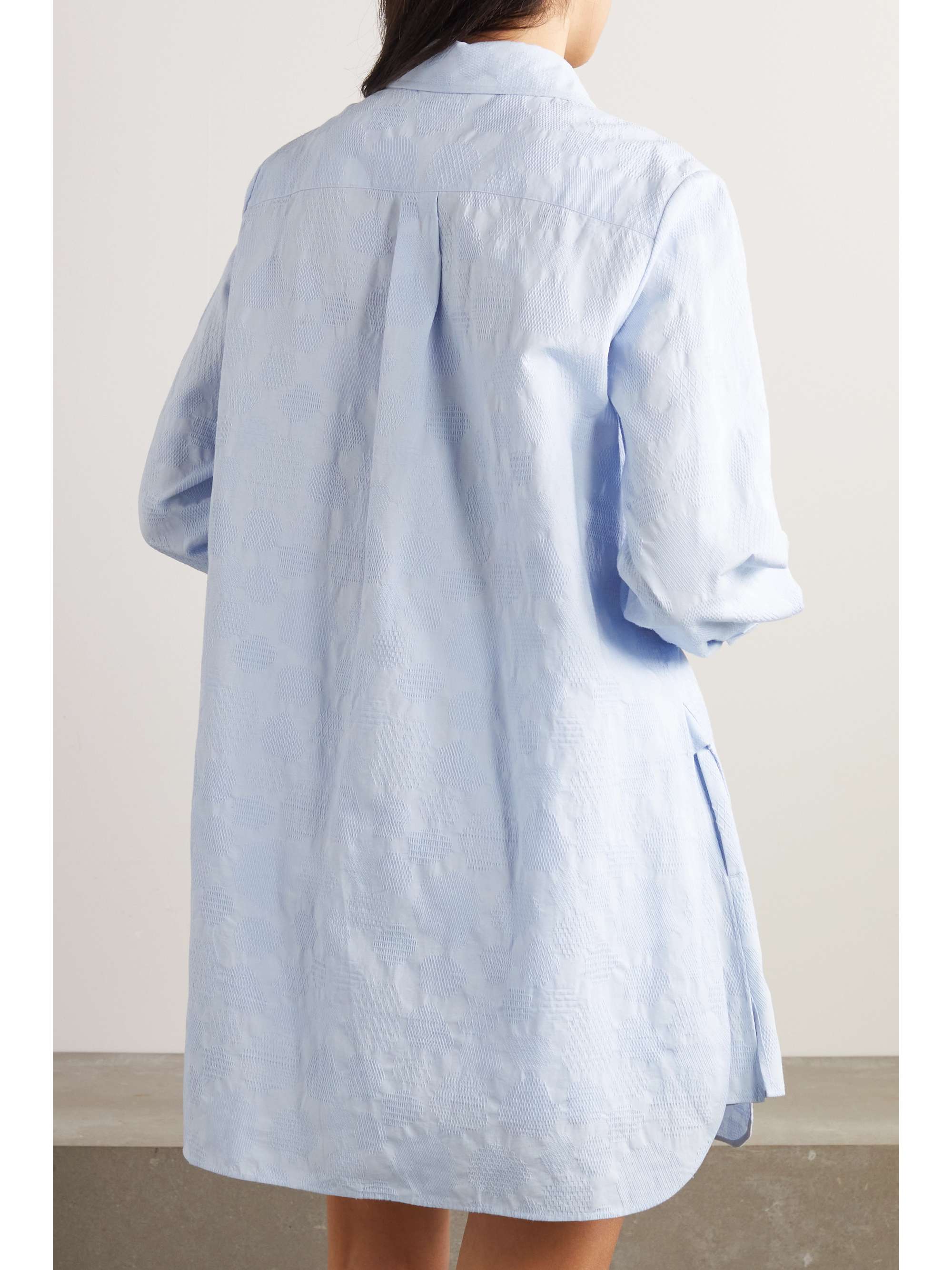 CHLOÉ Cotton-piqué tunic
