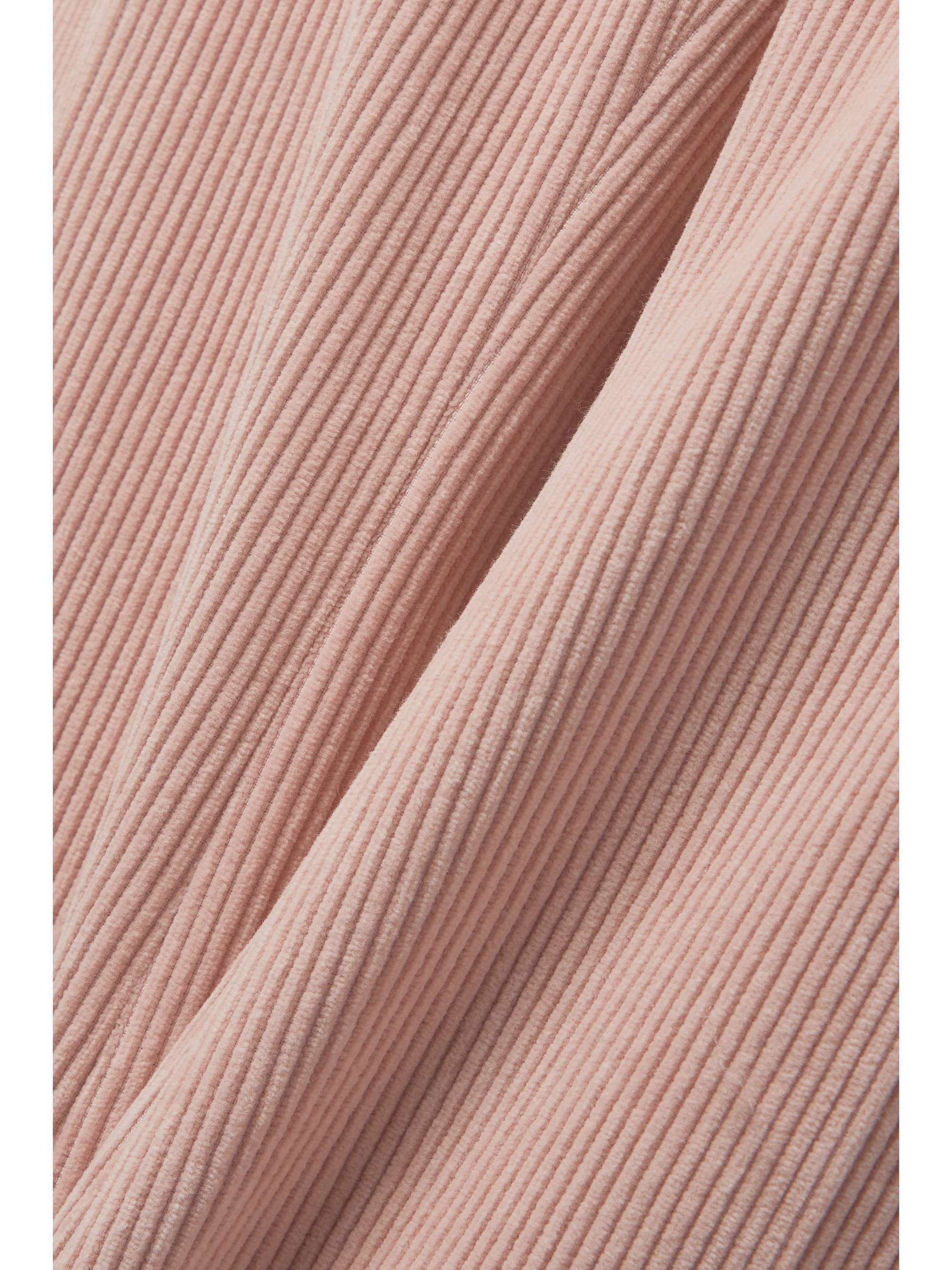 CHLOÉ Pleated cotton-corduoy straight-leg pants