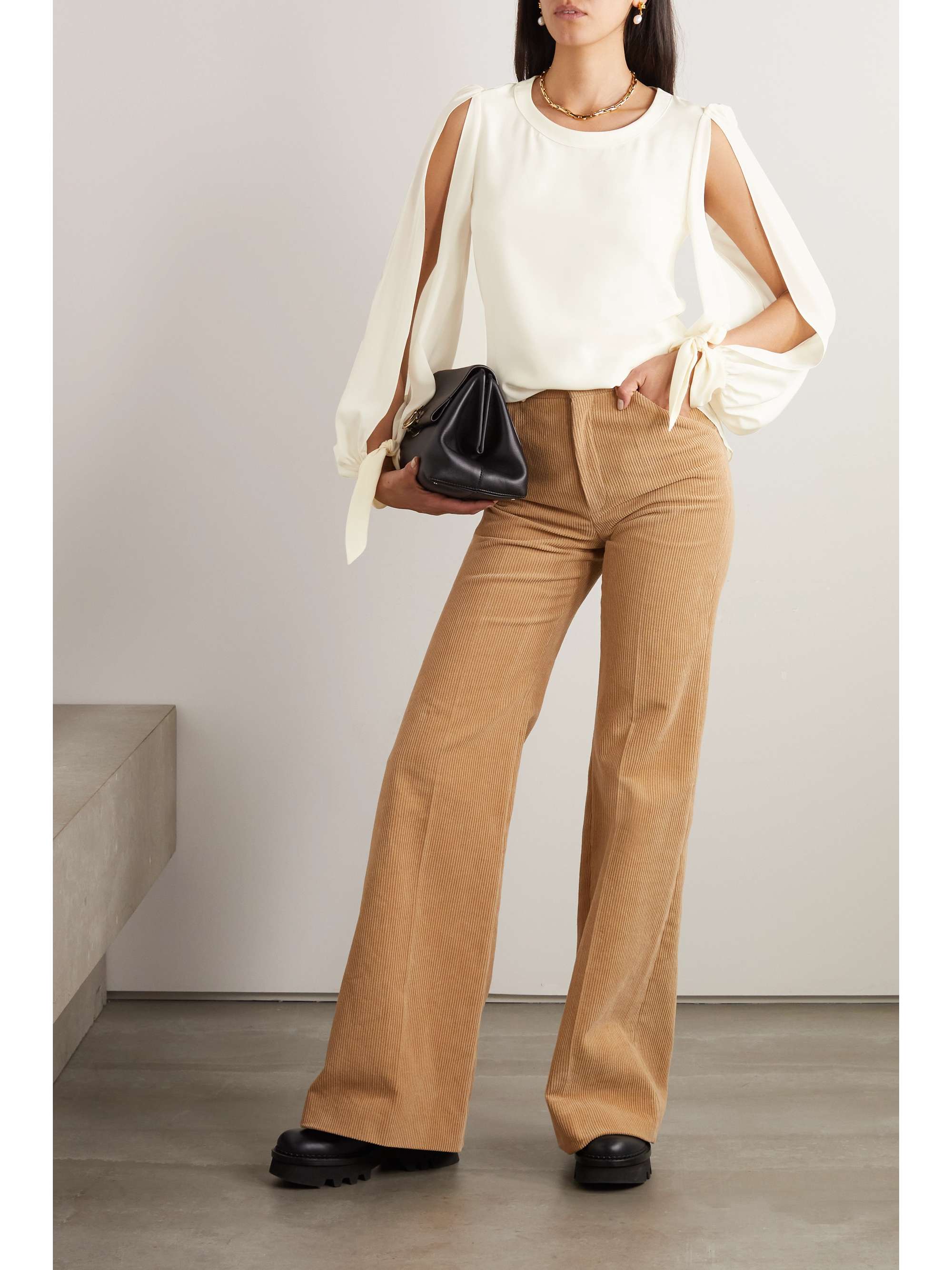 CHLOÉ Silk crepe de chine blouse