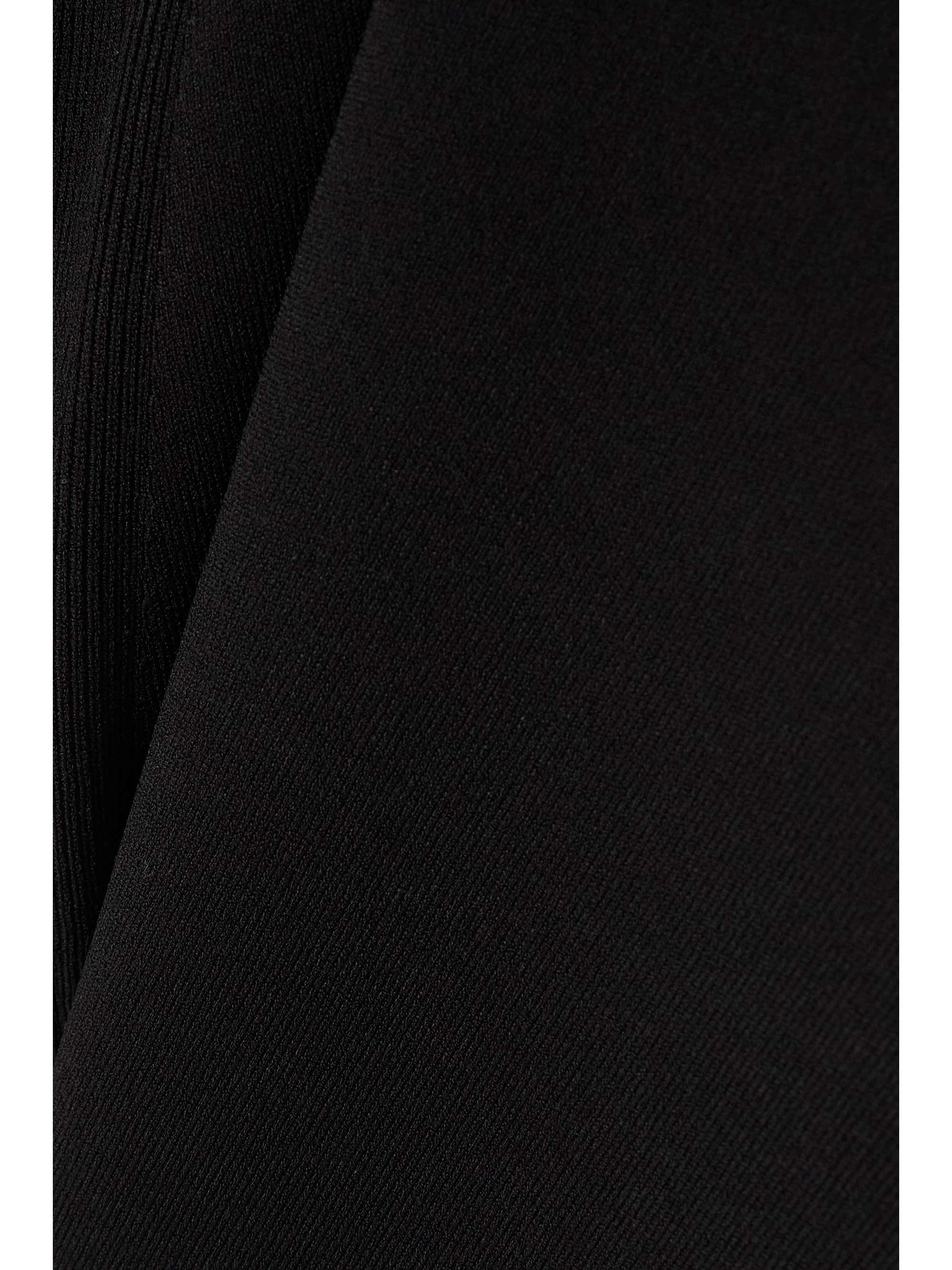 VICTORIA BECKHAM One-shoulder stretch-knit midi dress