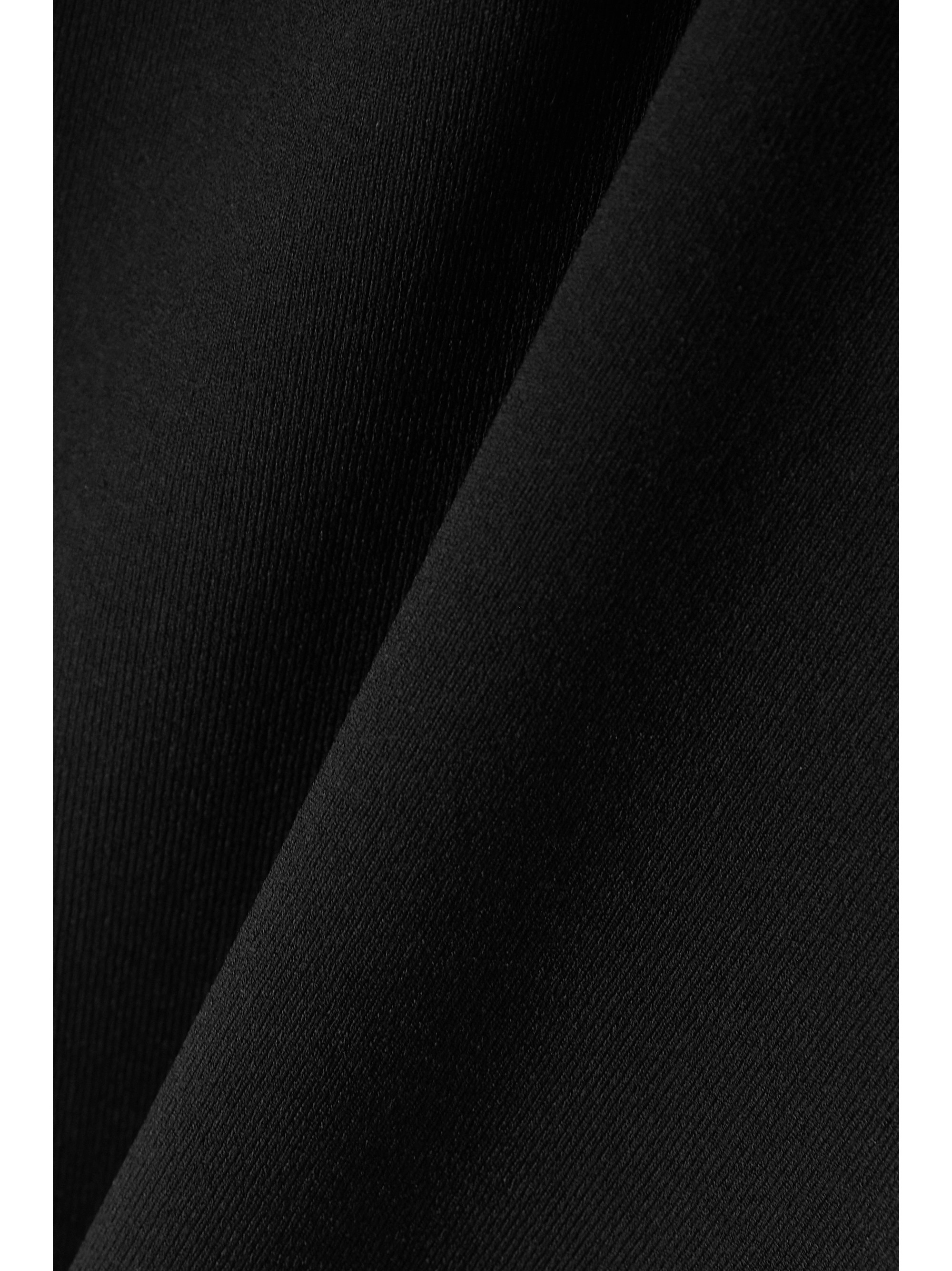 Victoria Beckham VB Body pointelle-trimmed stretch-knit mini dress
