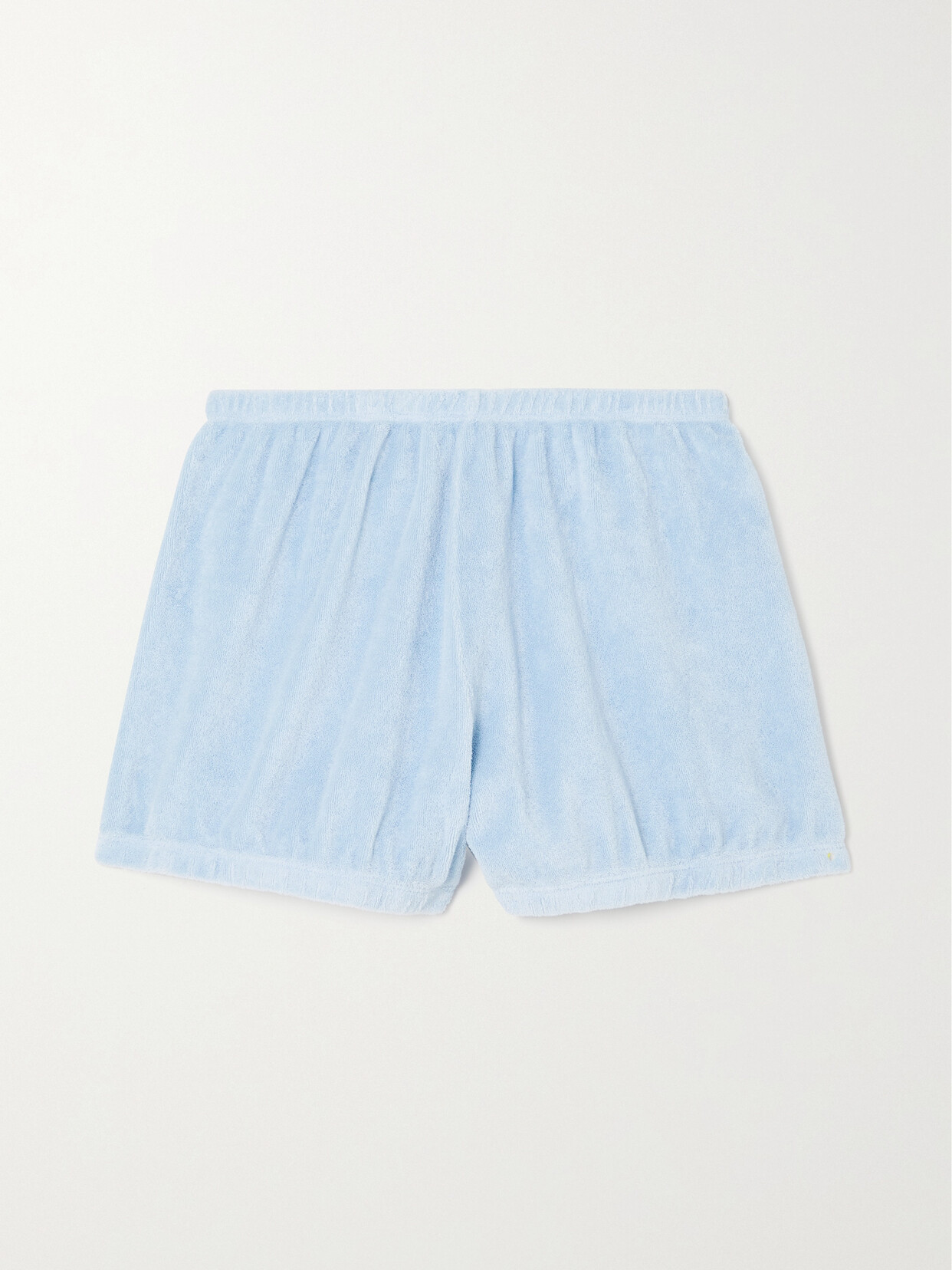 Suzie Kondi - Hera Cotton-blend Terry Shorts - Blue