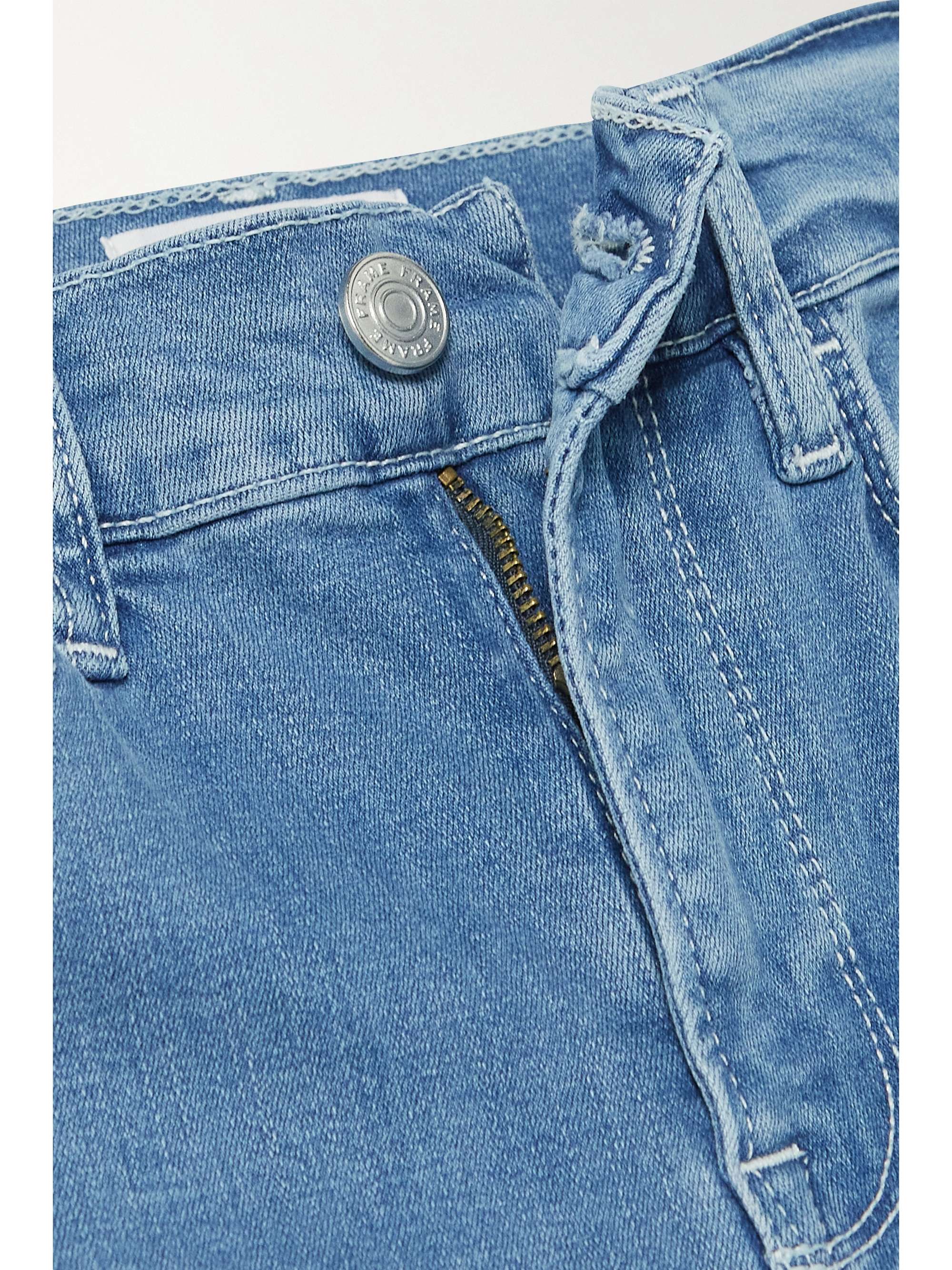 FRAME Le Palazzo high-rise wide-leg jeans