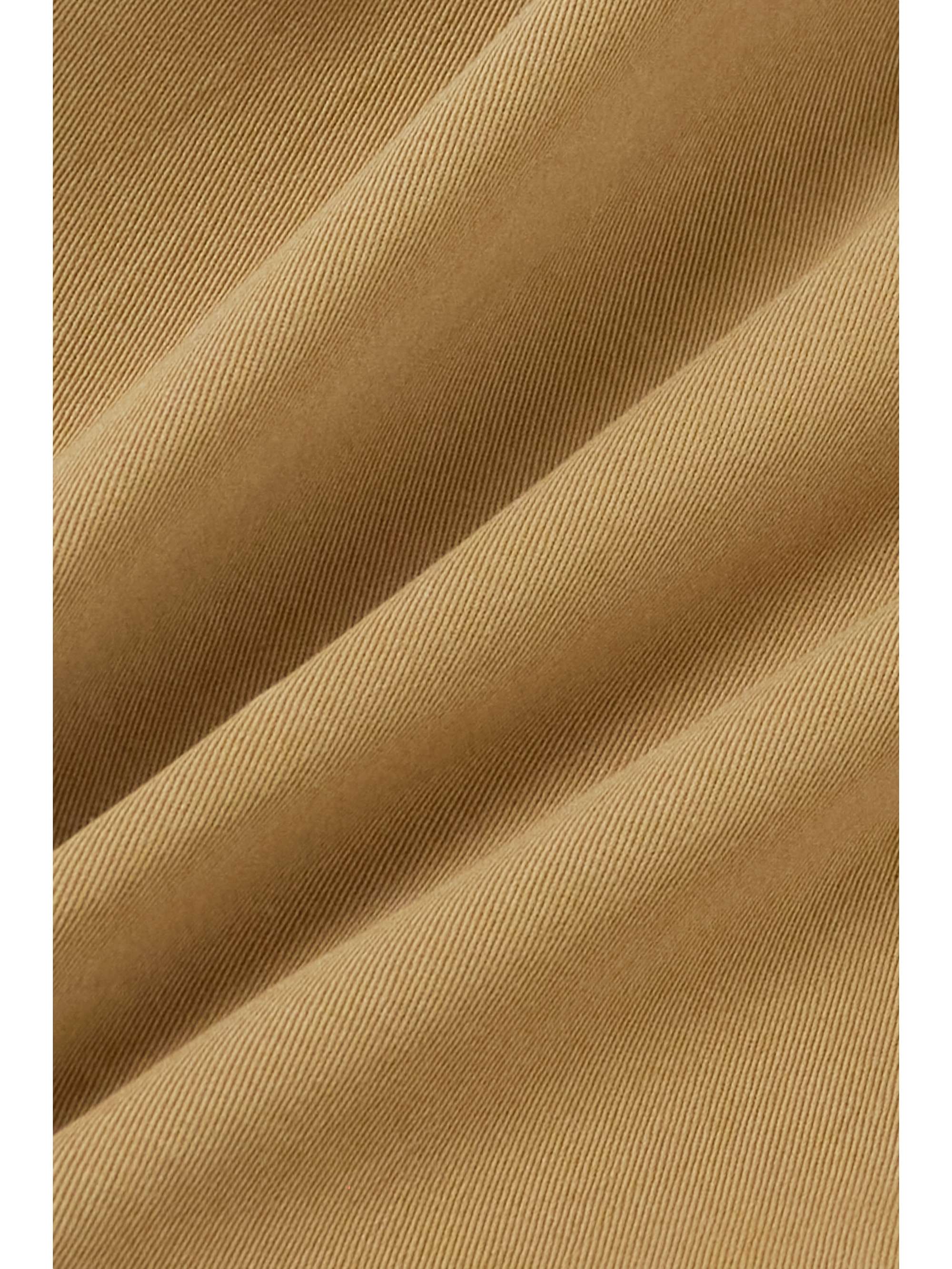 FRAME Ultra High-Rise Barrel cotton-blend twill tapered pants