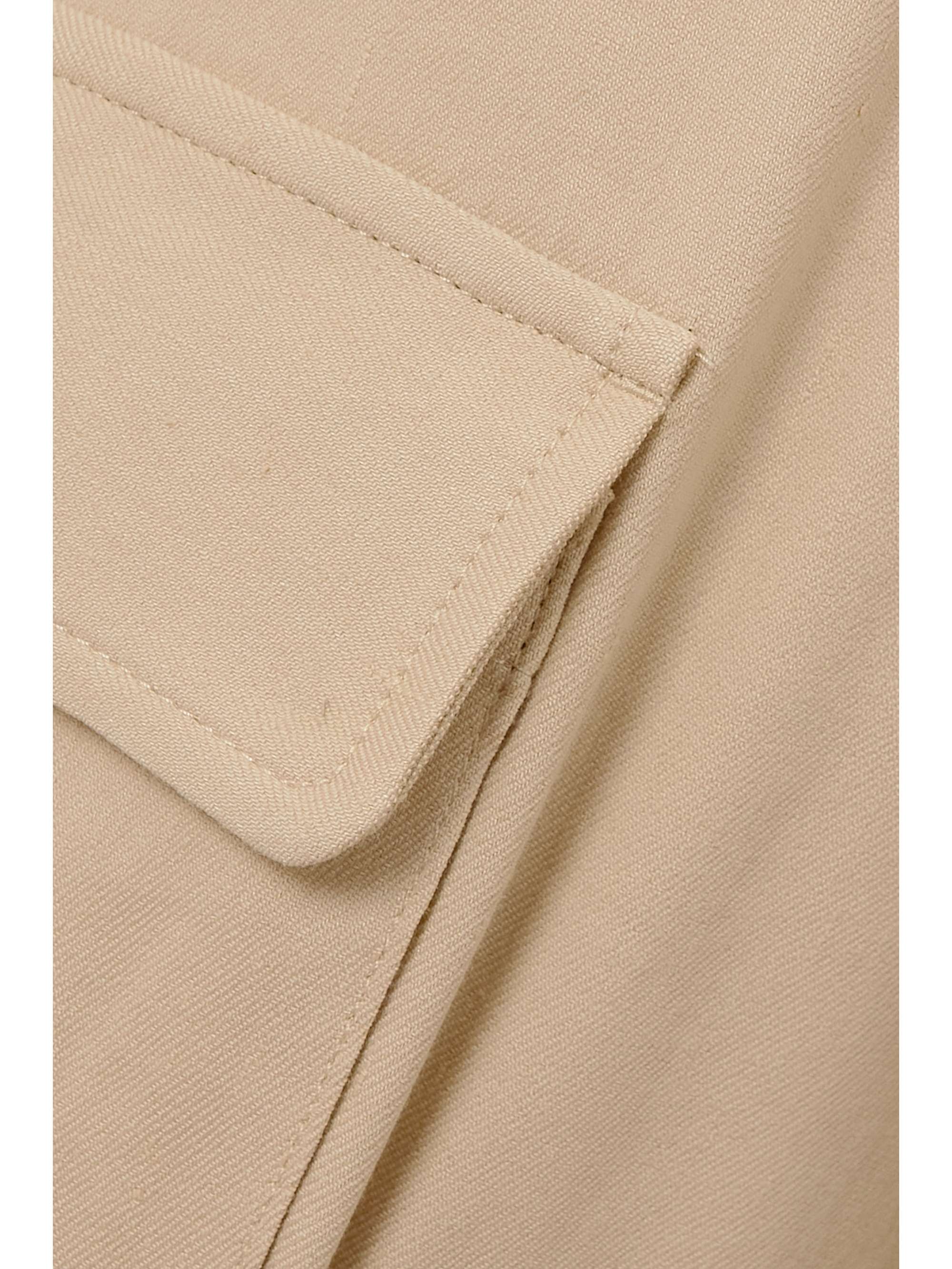 FRAME + NET SUSTAIN organic linenblend highrise straightleg cargo