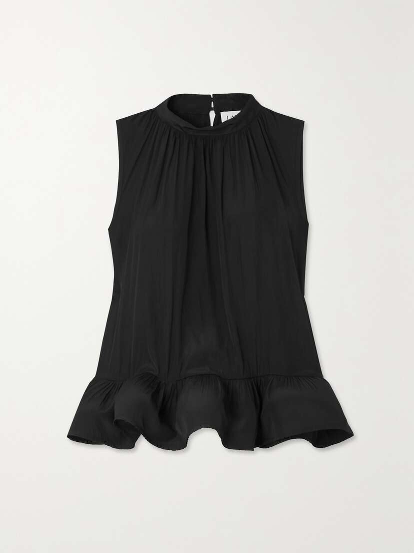 Lanvin Pleated Shell Blouse