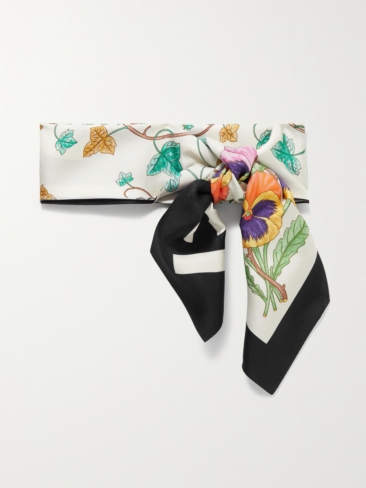 Gucci Printed Silk-twill Scarf