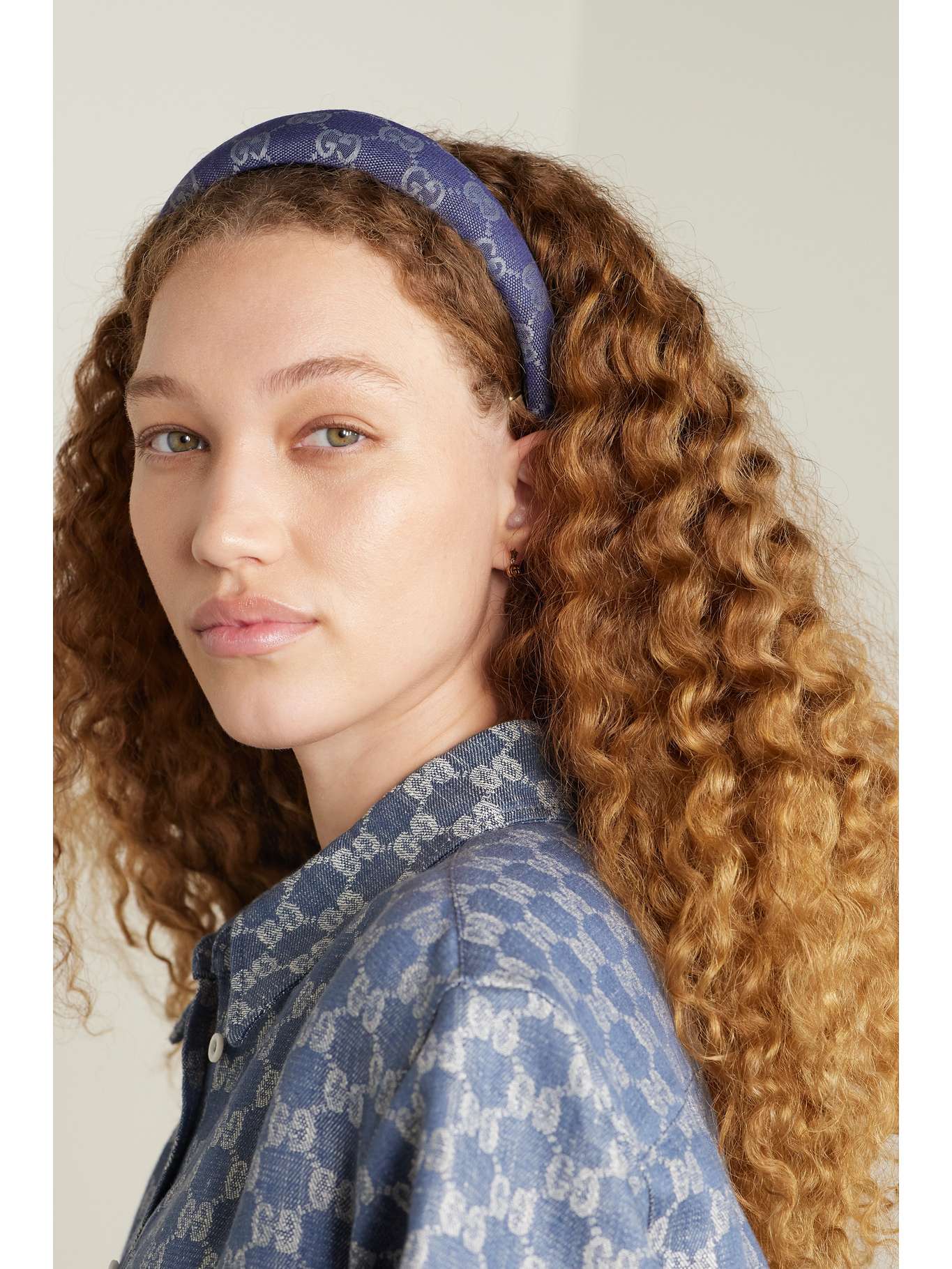 GUCCI Danny canvasjacquard headband NETAPORTER