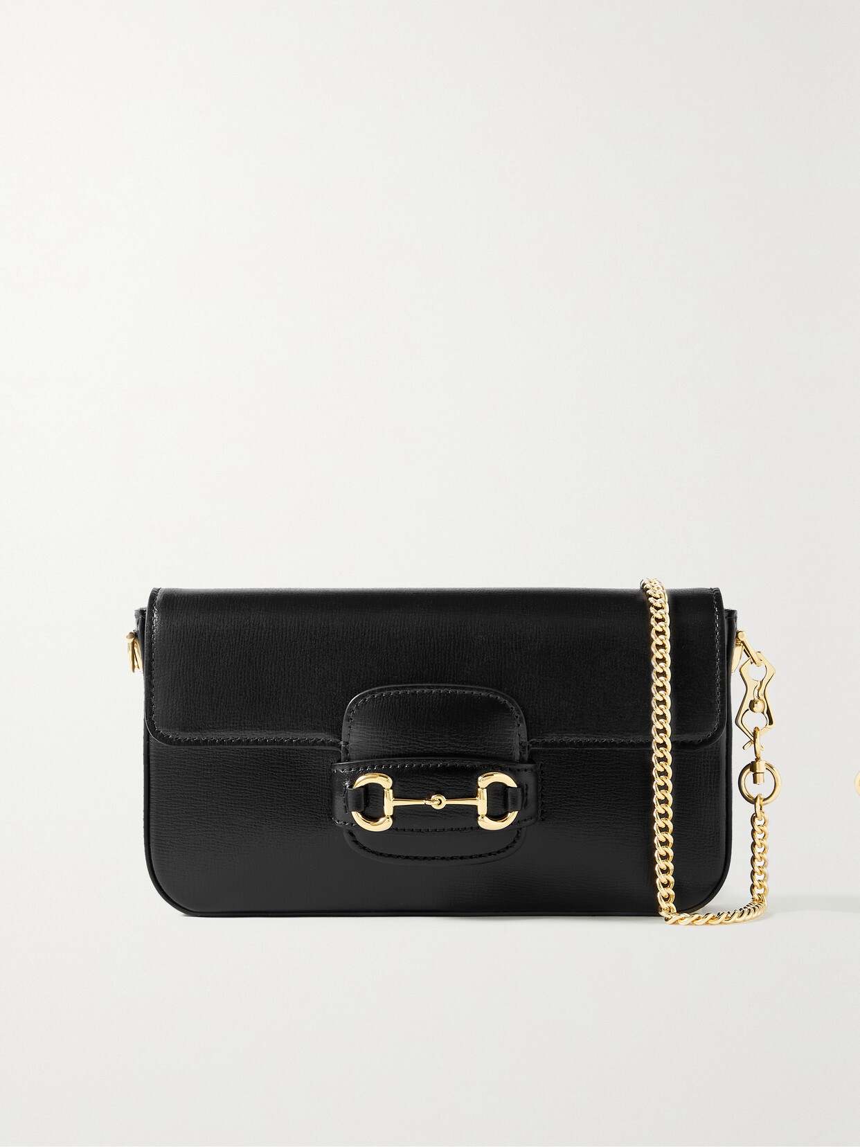 Gucci Horsebit 1955 Embellished Leather Shoulder Bag