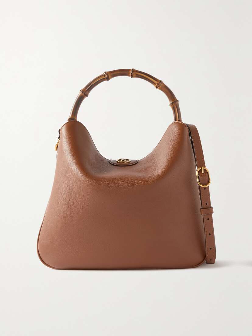 Gucci Diana Leather Shoulder Bag