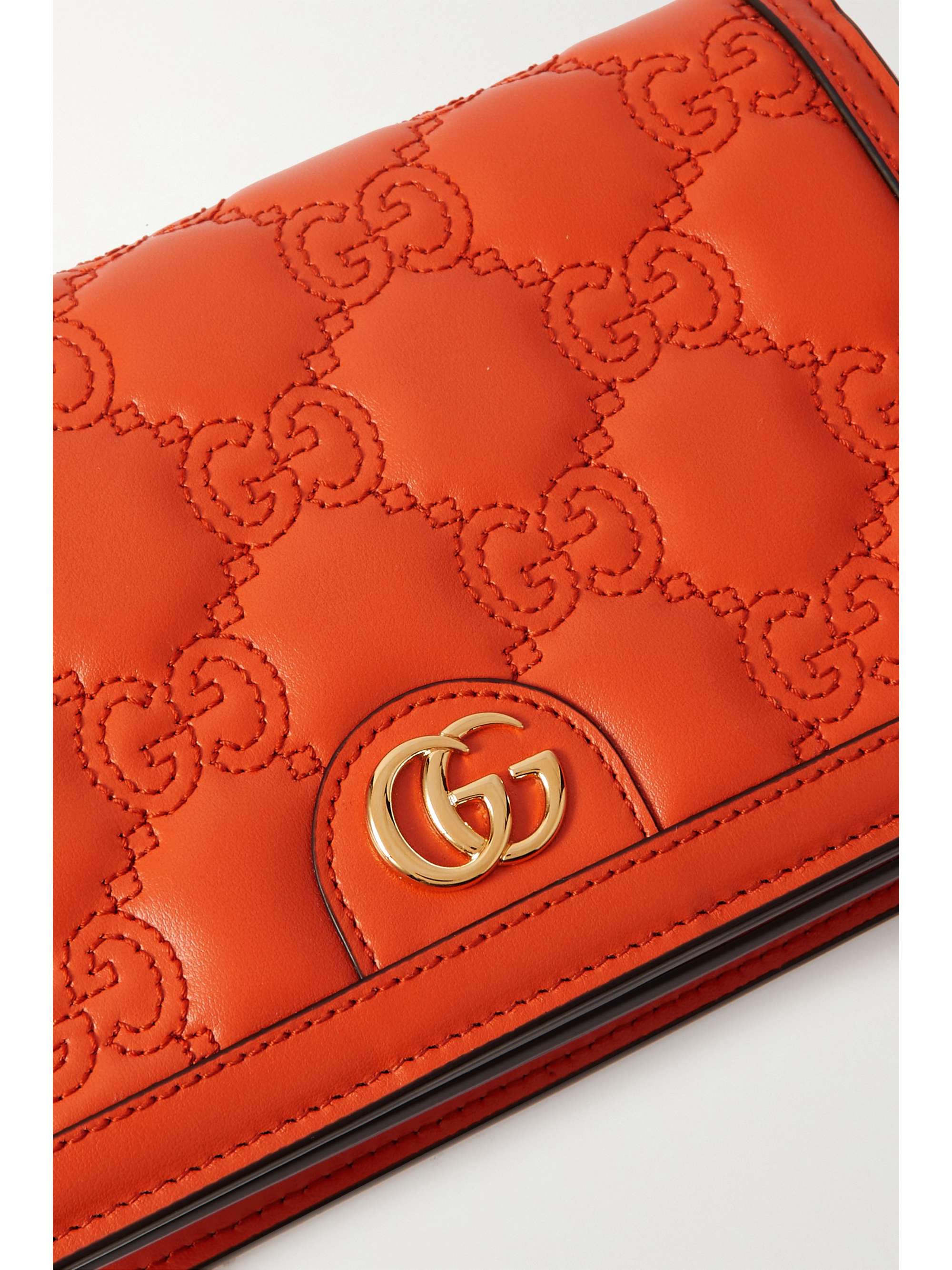 GUCCI Matelassé leather wallet