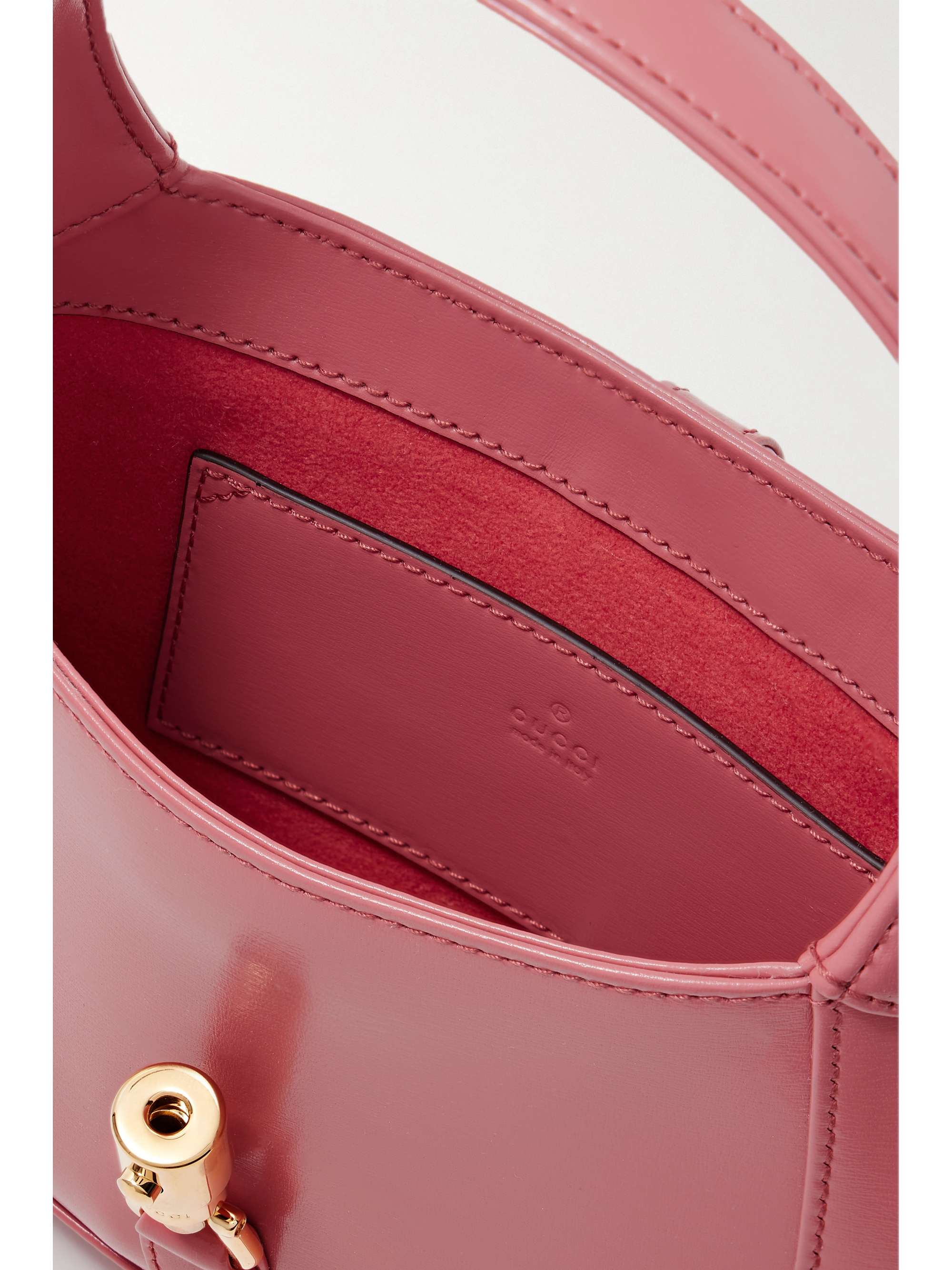 GUCCI Jackie 1961 mini leather shoulder bag NETAPORTER