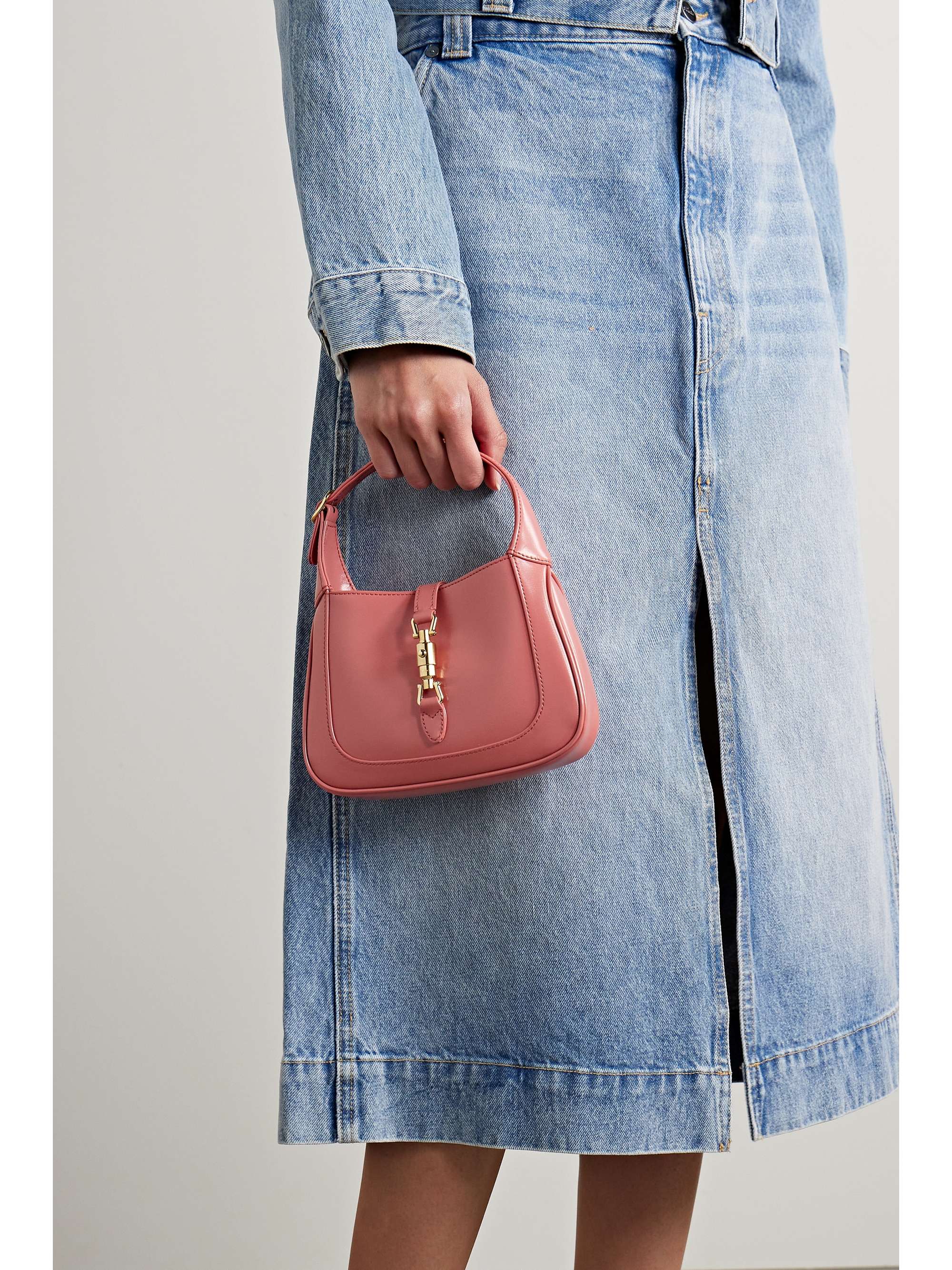 GUCCI Jackie 1961 mini leather shoulder bag NETAPORTER