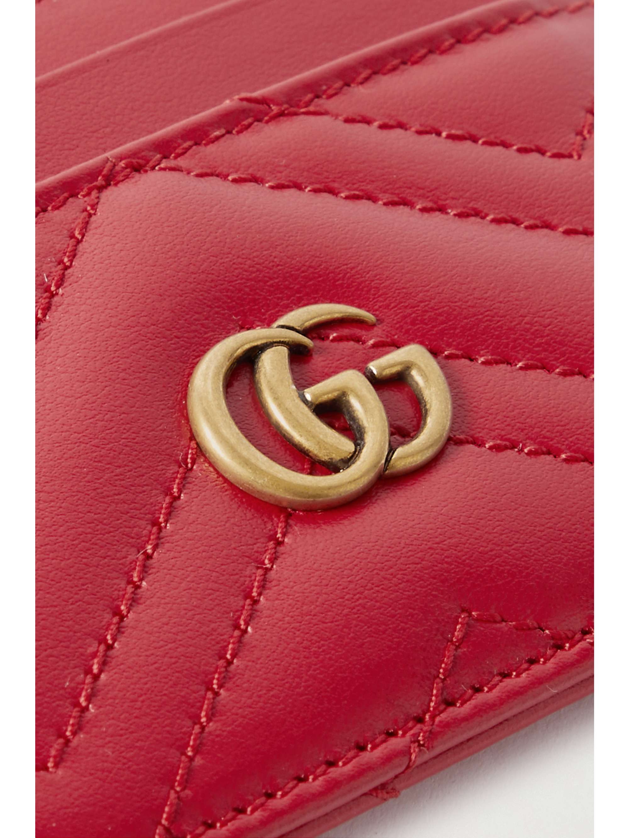 GUCCI GG Marmont 2.0 quilted leather cardholder