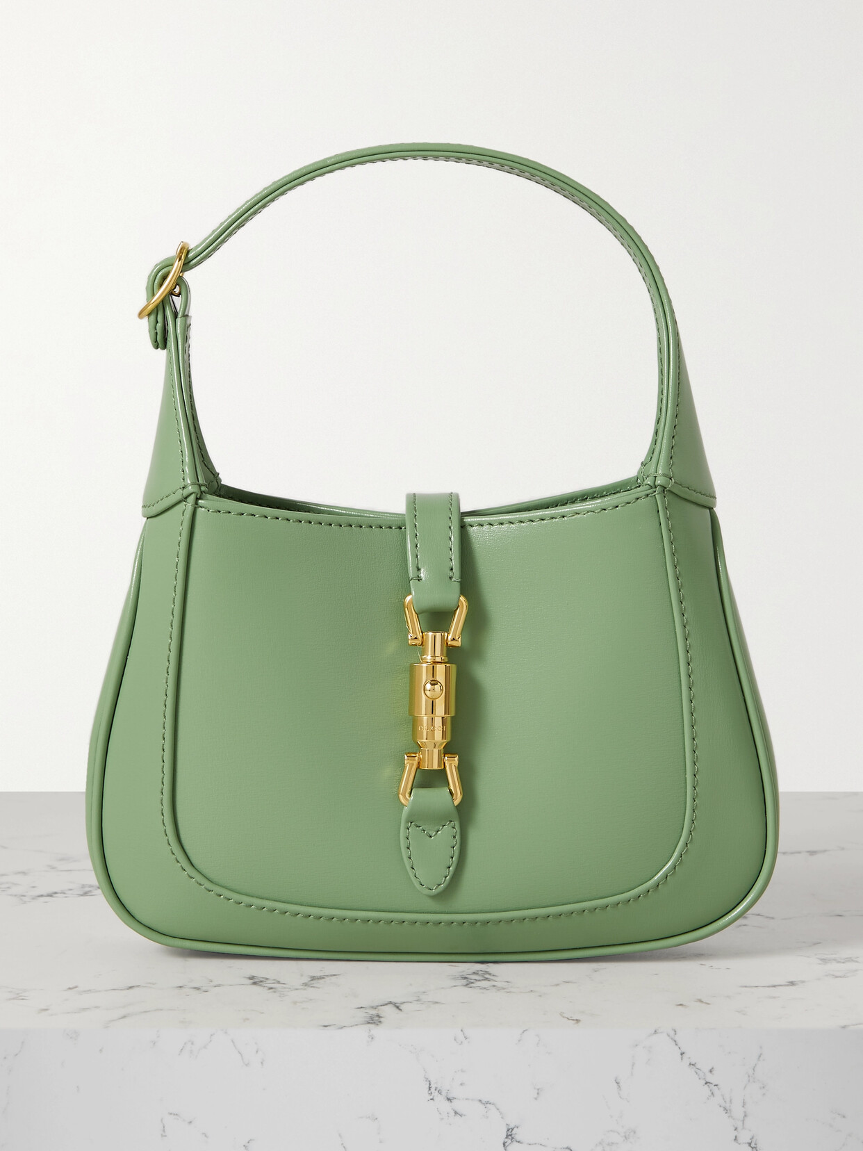 Gucci Jackie 1961 Mini Leather Shoulder Bag