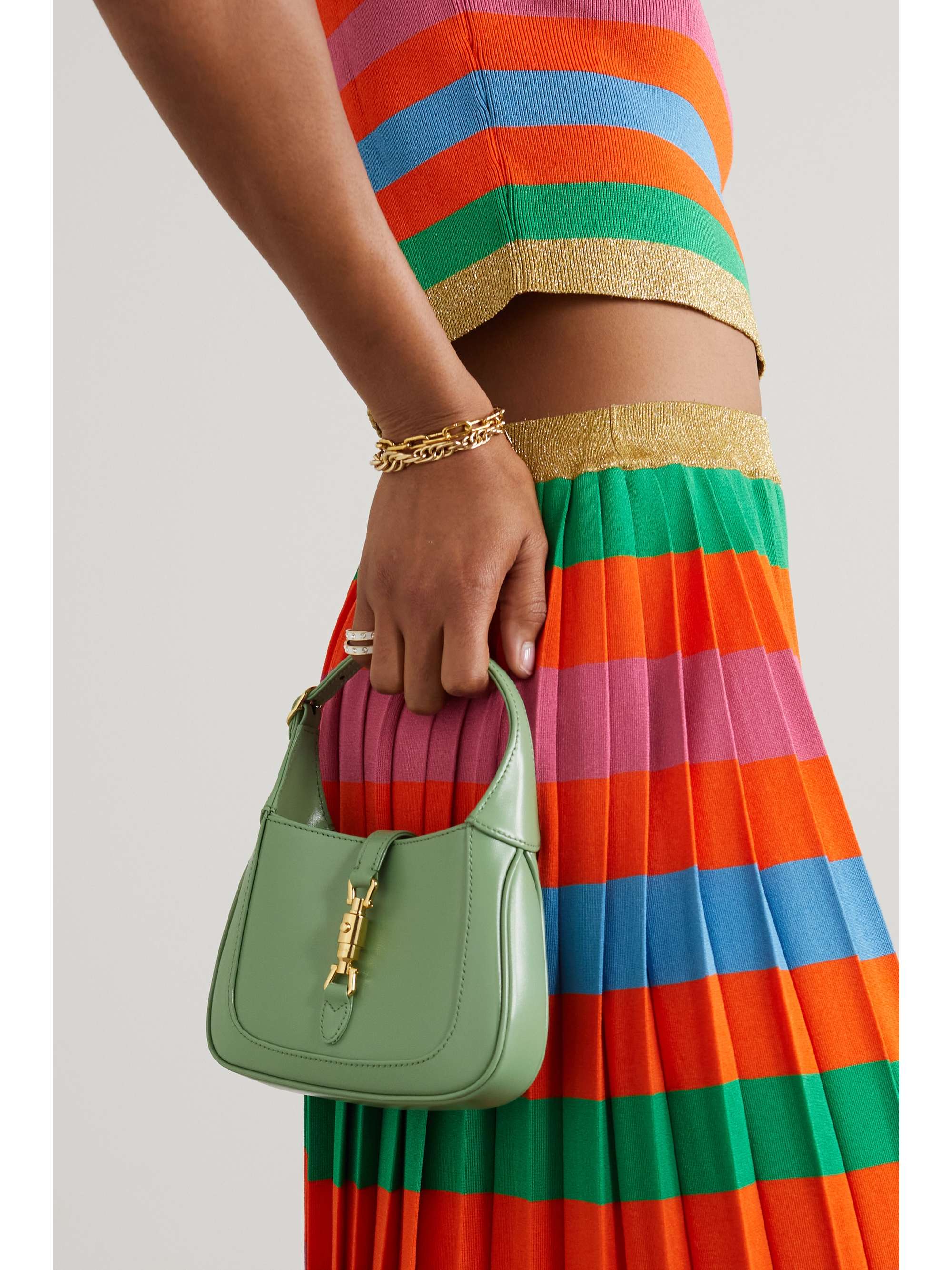 GUCCI Jackie 1961 mini leather shoulder bag | NET-A-PORTER