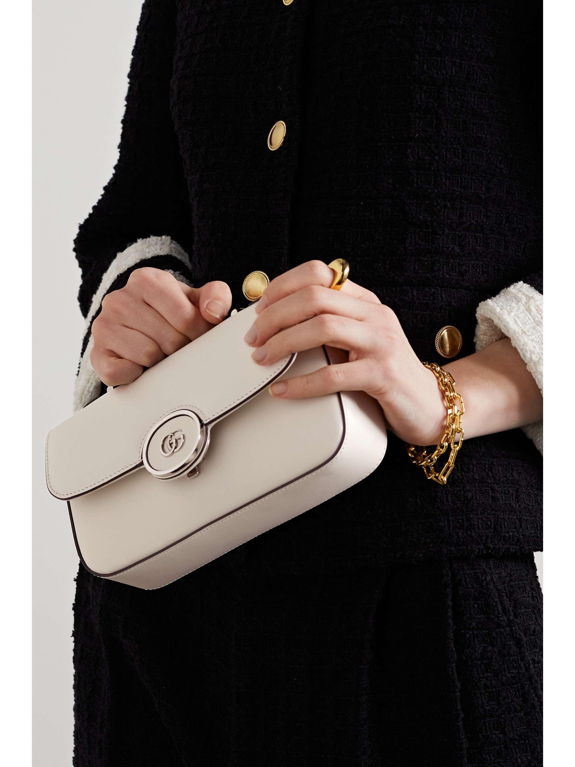 GUCCI Leather shoulder bag