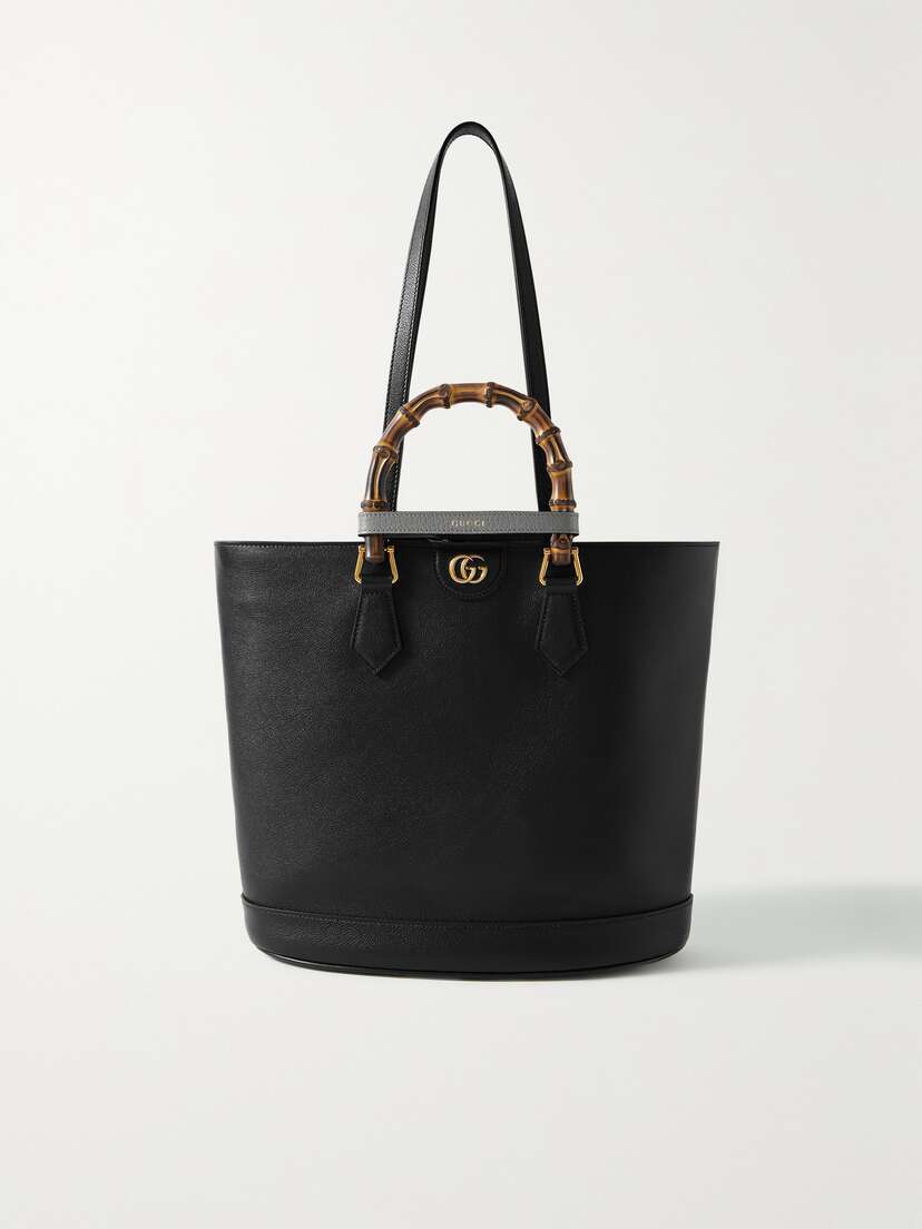 Gucci Diana Textured-leather Tote