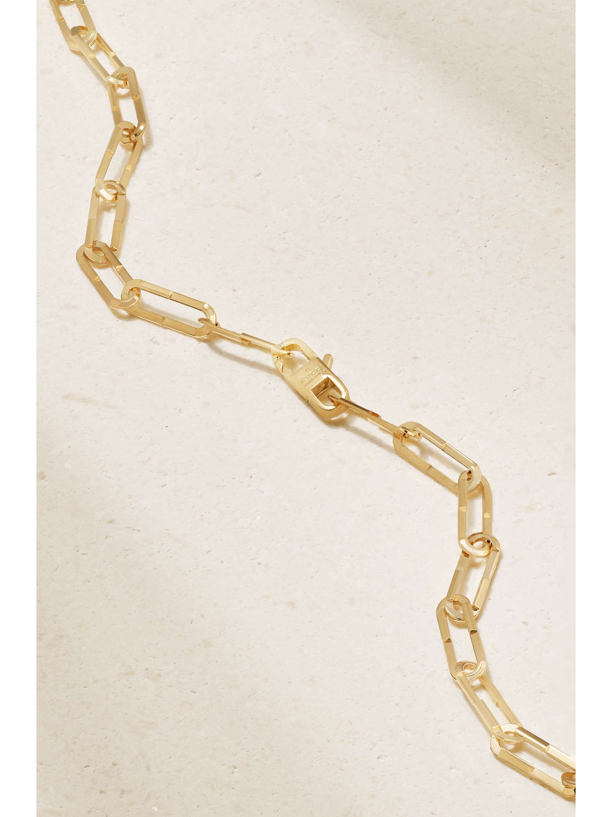 GUCCI Link to Love gold necklace