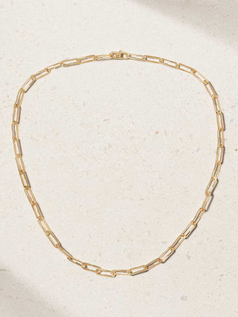 Gucci Link To Love 18-karat Gold Necklace