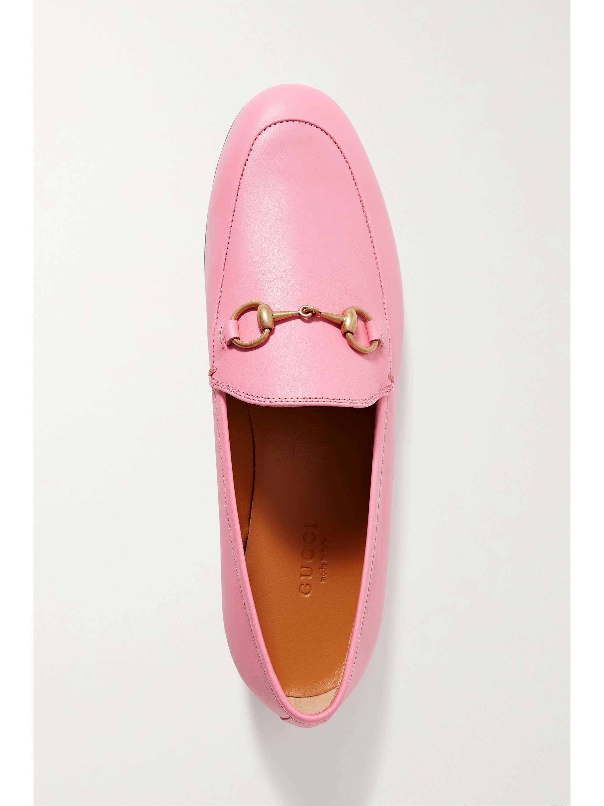 GUCCI Jordaan horsebitdetailed leather loafers NETAPORTER