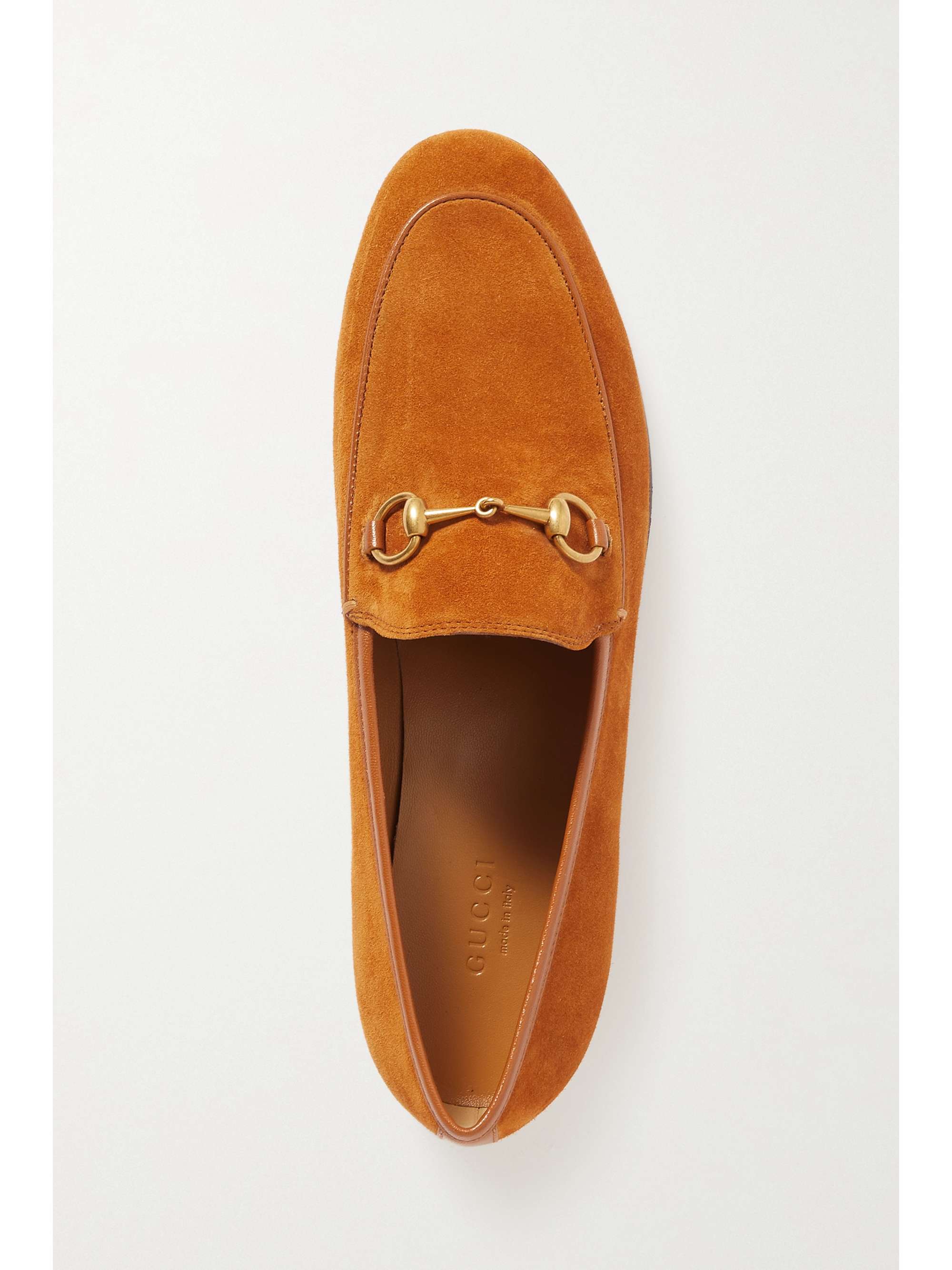 GUCCI Jordaan horsebit-detailed loafers |