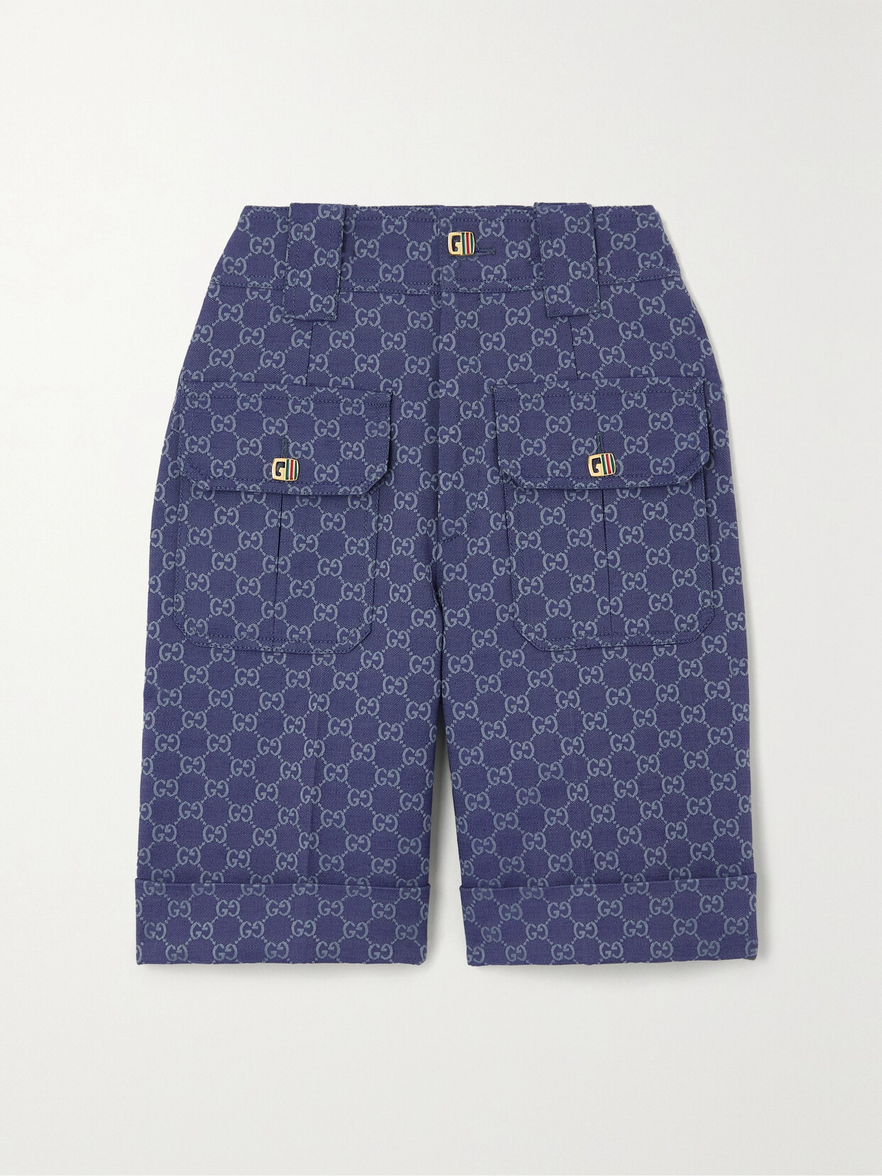 Gucci Cotton-blend Jacquard Shorts