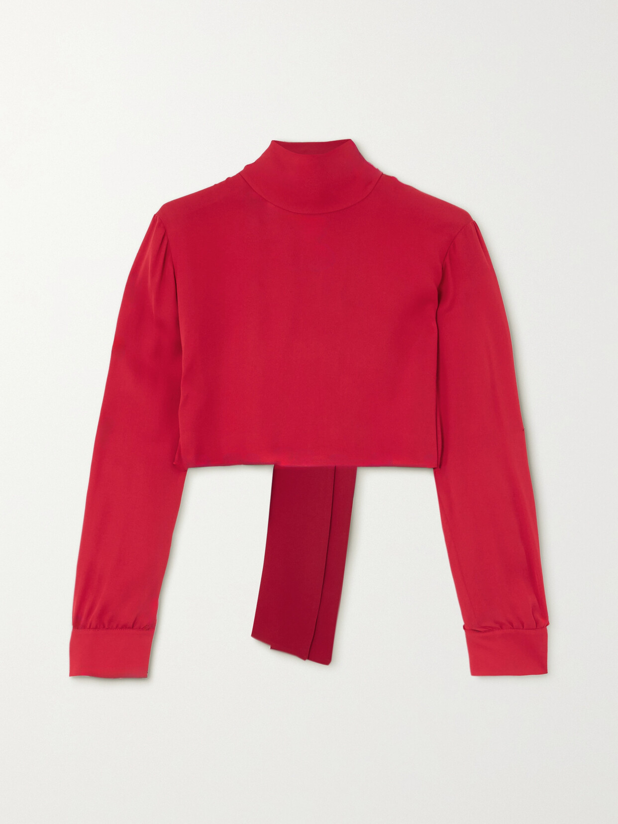 Gucci Pussy-bow Silk-georgette Blouse