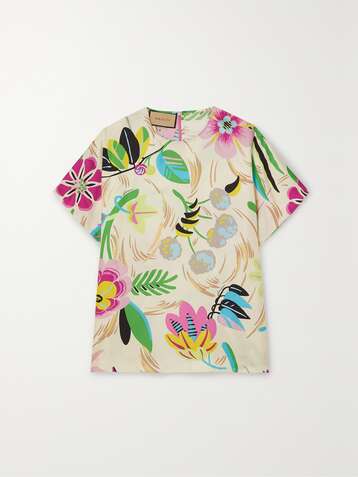 Gucci T-Shirts For Women | Net-A-Porter