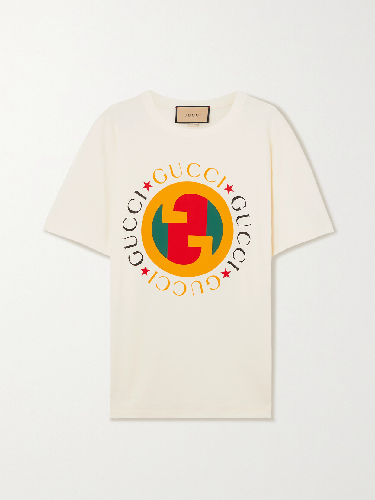Gucci G-loved Printed Cotton-jersey T-shirt
