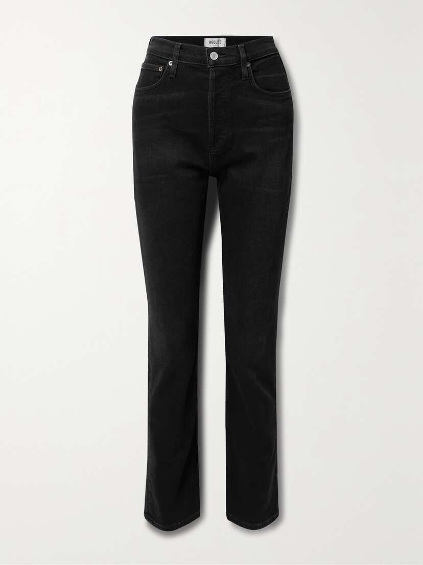 AGOLDE + Net Sustain Freya High-rise Slim-leg Organic Jeans