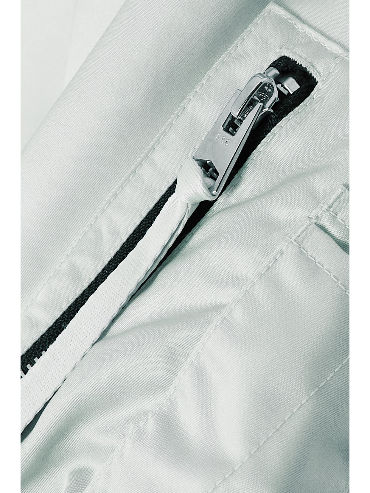Agolde + Shoreditch Ski Club Nisa Oversized Metallic Recycled-shell Bomber Jacket In Silver