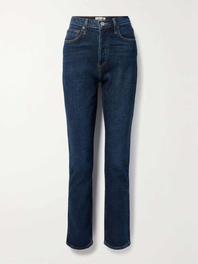 AGOLDE Freya High-rise Slim-leg Organic Jeans