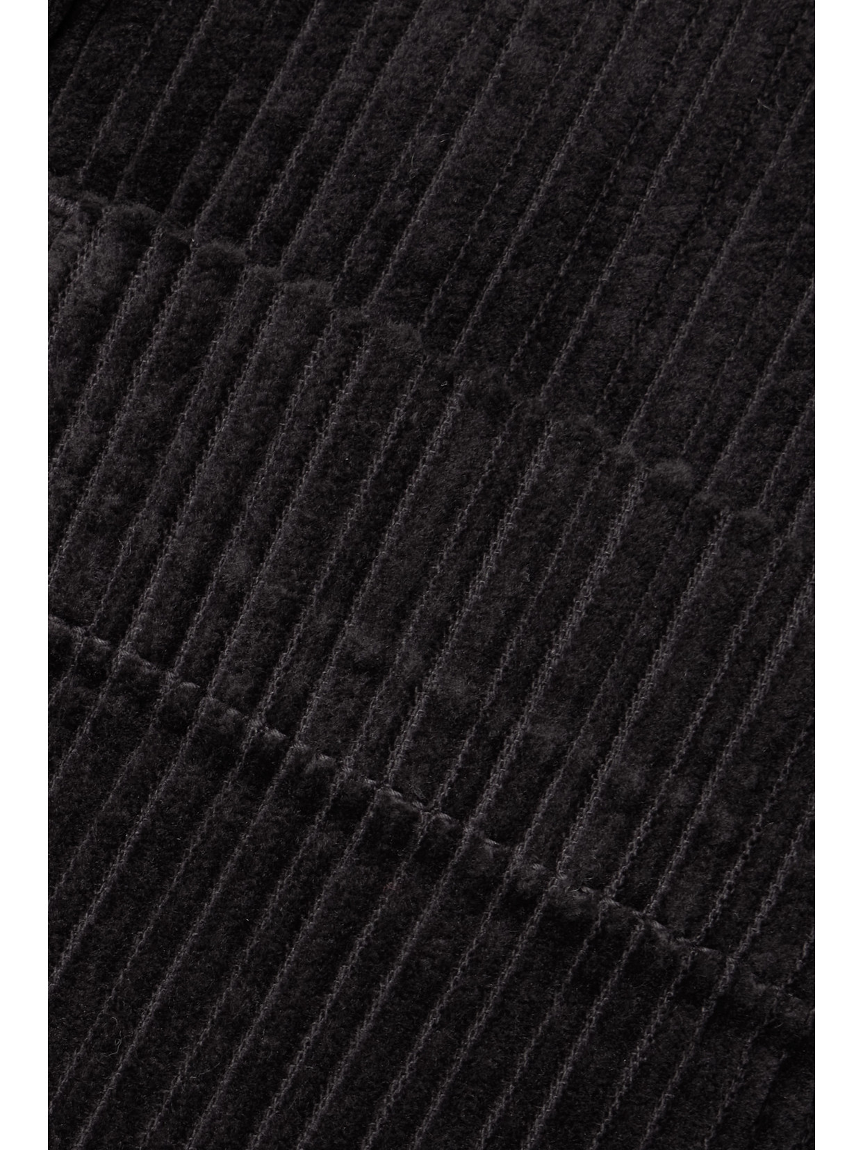 Agolde Odele Oversized Cotton-corduroy Shirt In Brown