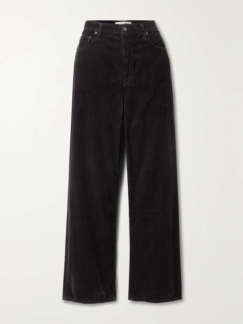 AGOLDE Low Slung Baggy Cotton-corduroy Wide-leg Pants