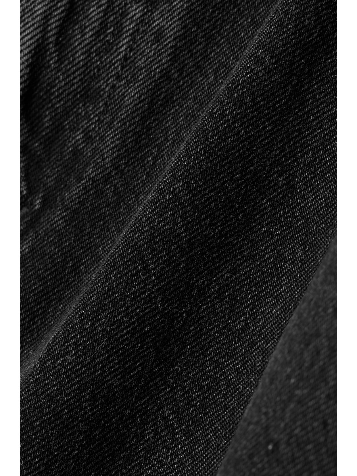 Agolde + Net Sustain Leif Organic Denim Maxi Skirt In Black