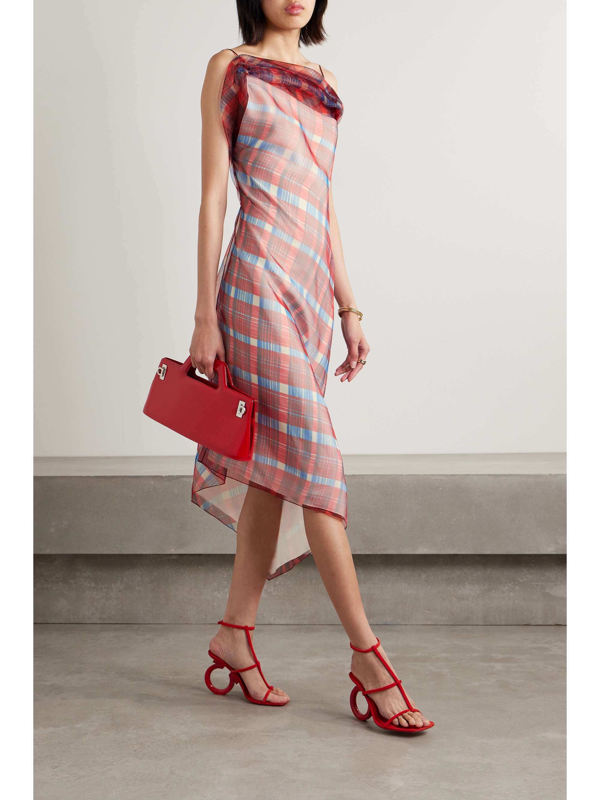 Organza midi hotsell dress