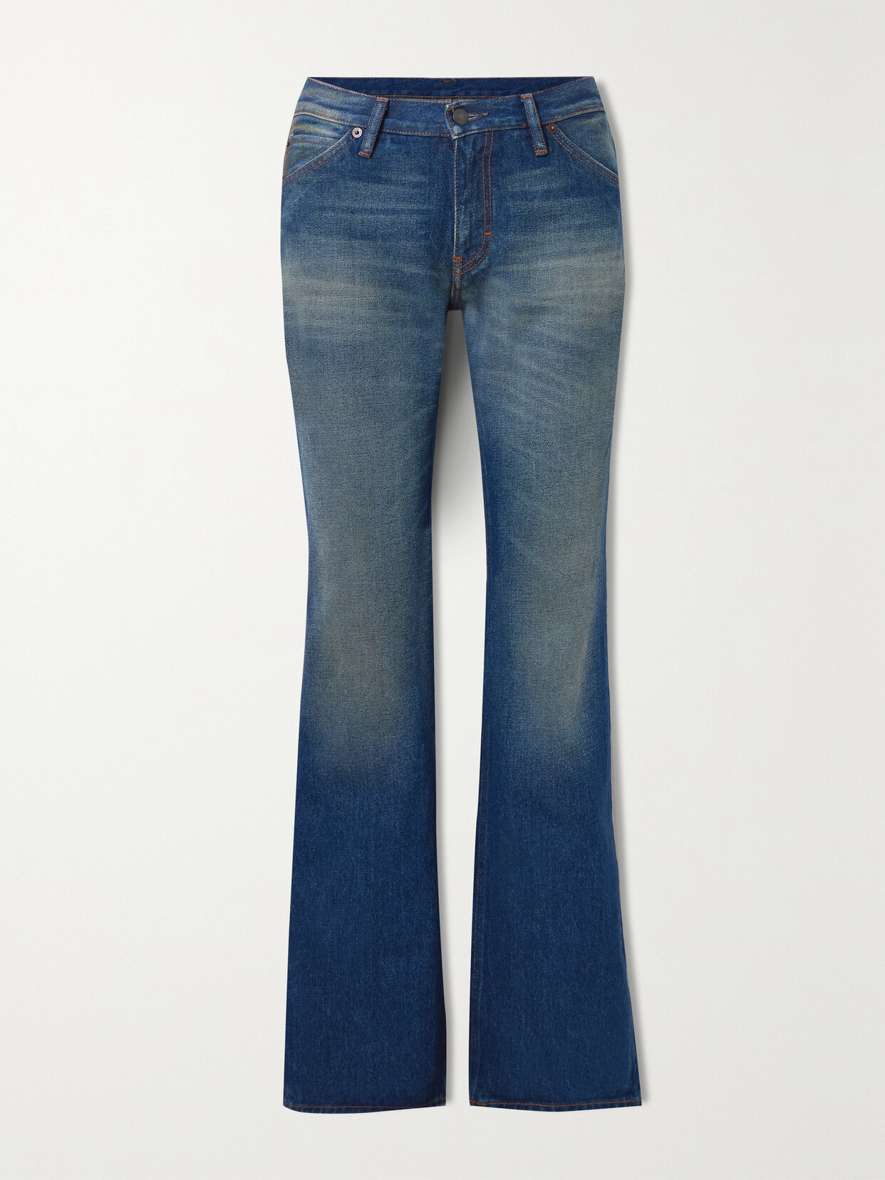 Acne Studios 2005 Atlantis Flared Jeans In Blue
