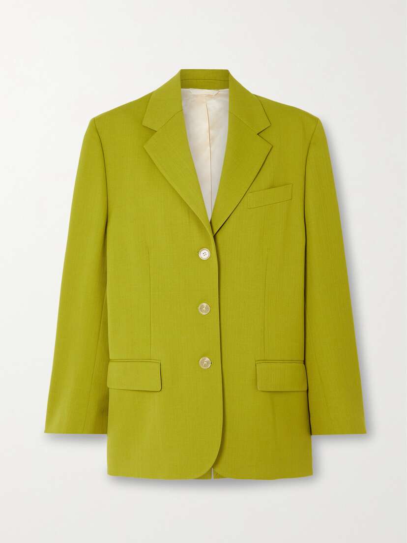 Acne Studios + Net Sustain Oversized Recycled Woven Blazer