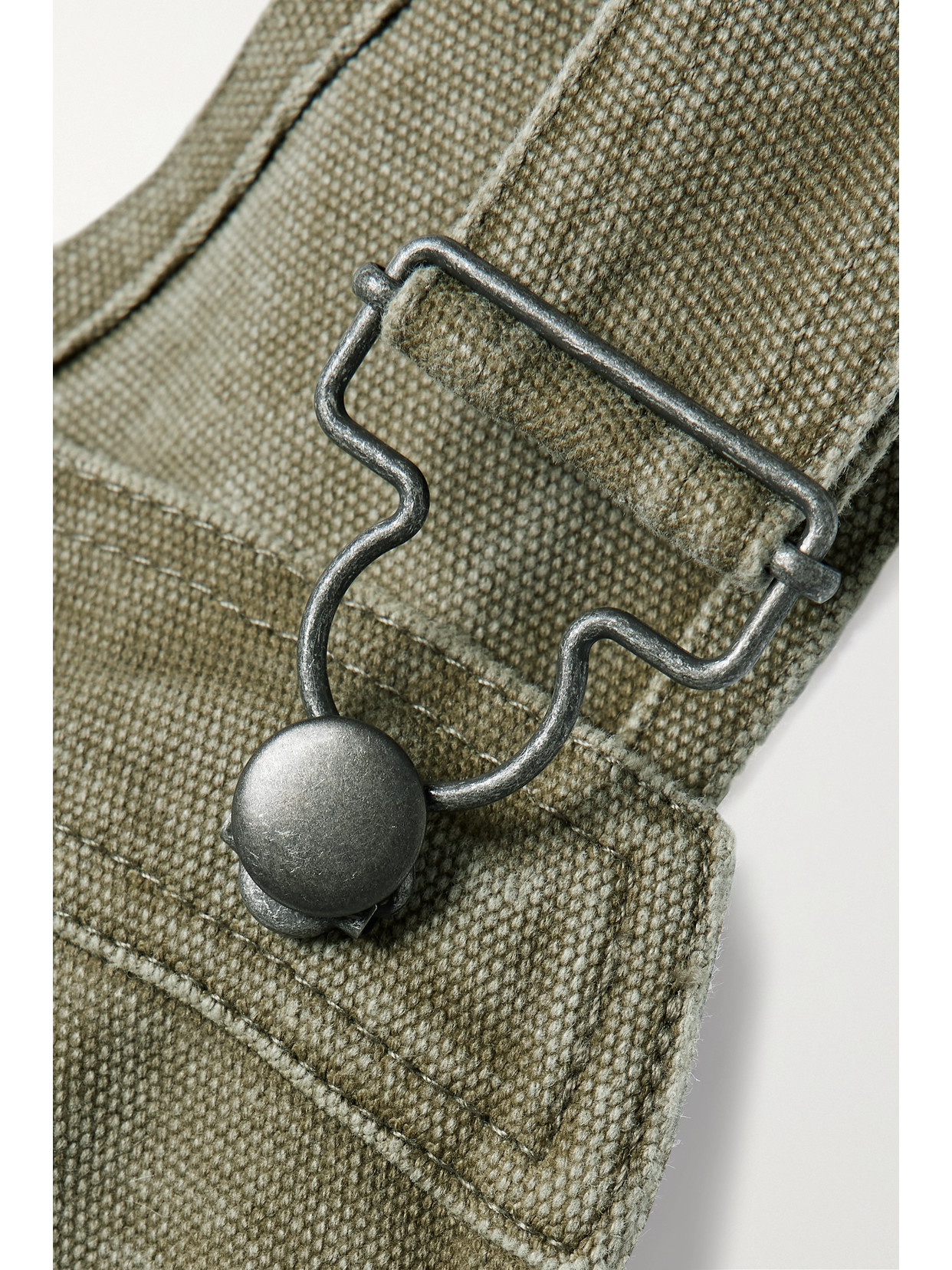 ACNE STUDIOS COTTON-CANVAS OVERALLS