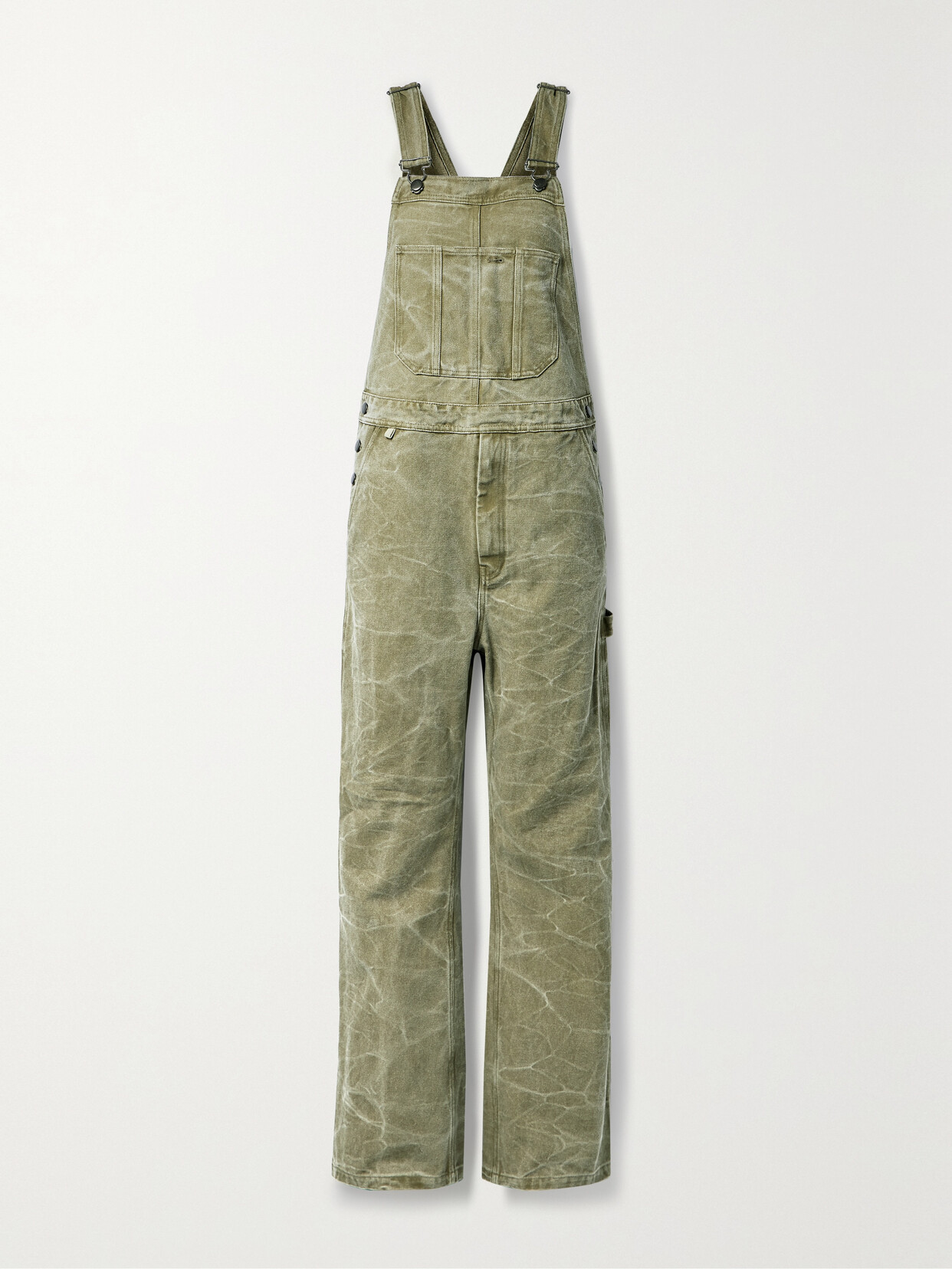 Acne Studios - Cotton-canvas Overalls - Green