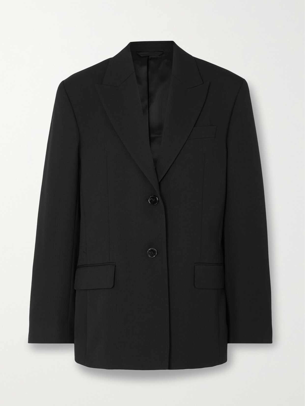 ACNE STUDIOS + NET SUSTAIN RECYCLED GRAIN DE POUDRE BLAZER